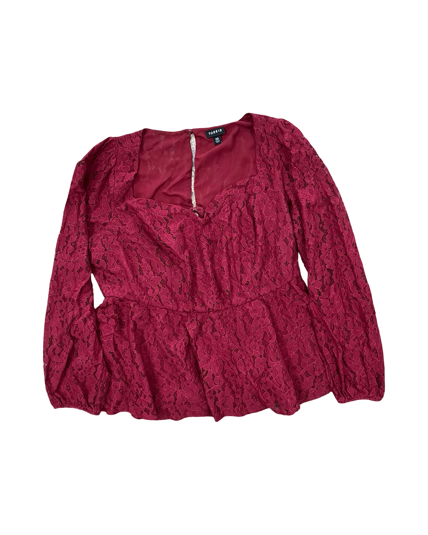 Top Ls By Torrid In Red, Size:M