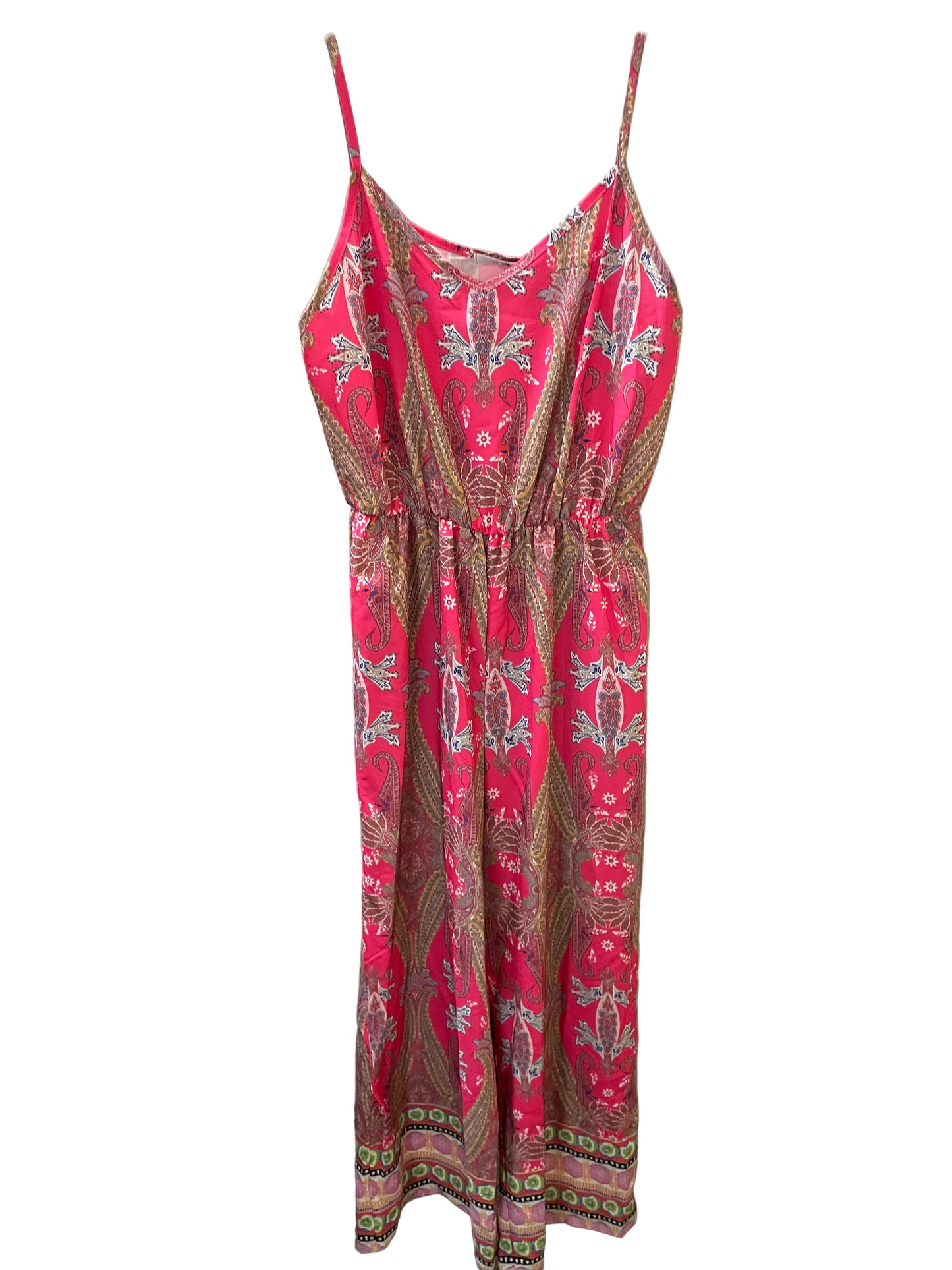 Jumpsuit By Hailey’s In Paisley Print, Size:Xl