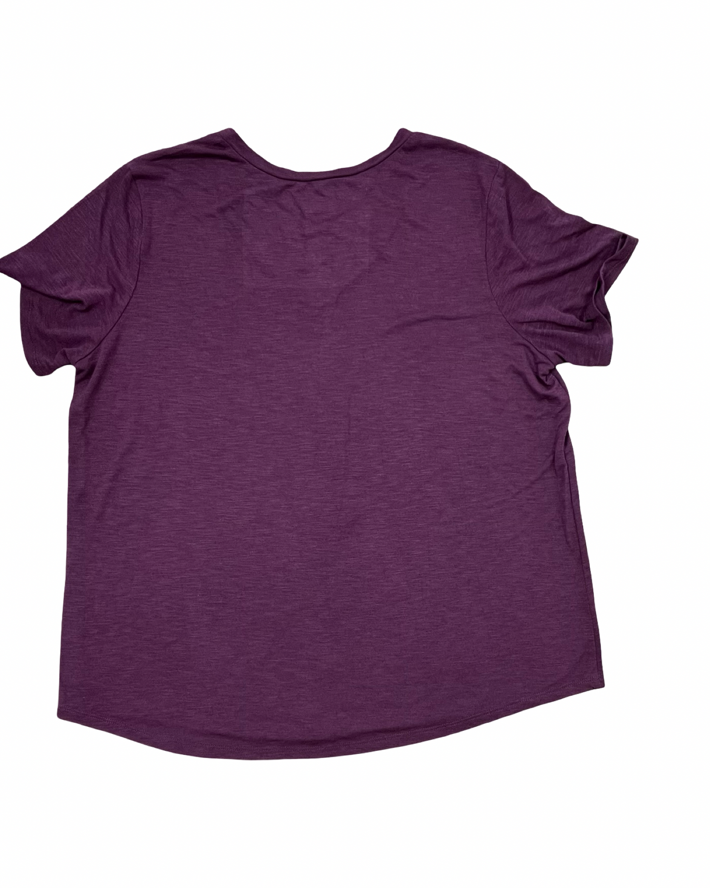 Top Ss By Clothes Mentor In Maroon, Size:1X