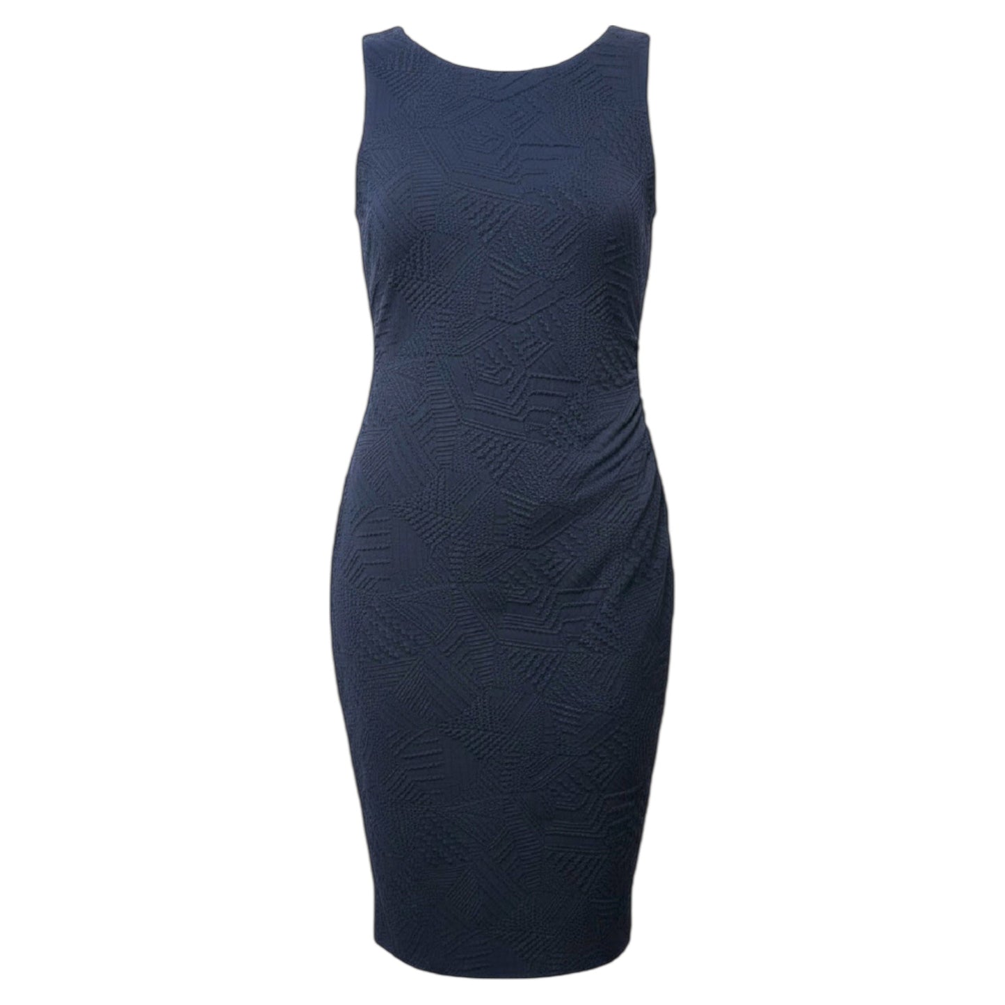 Textured Dress Casual Mid By Joseph Ribkoff In Navy, Size: 8