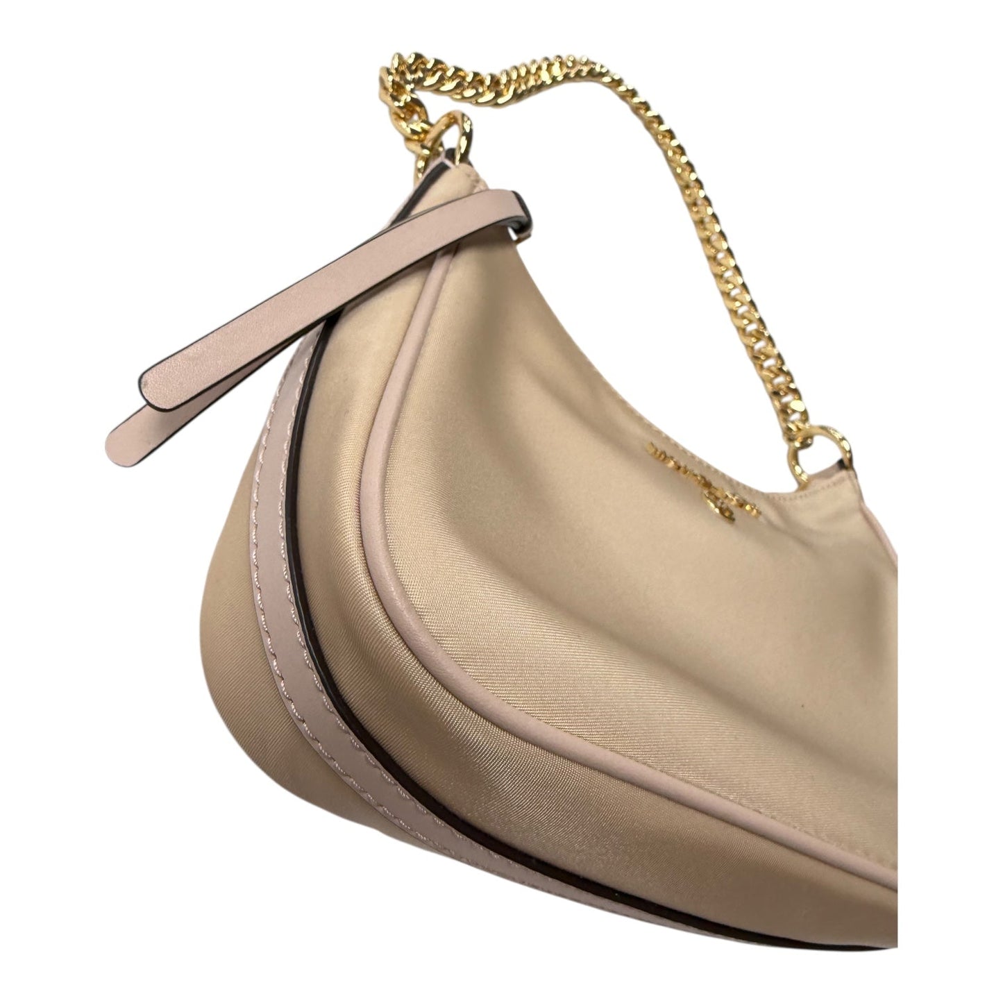 Handbag Designer By Michael Kors In Cream, Size:Small