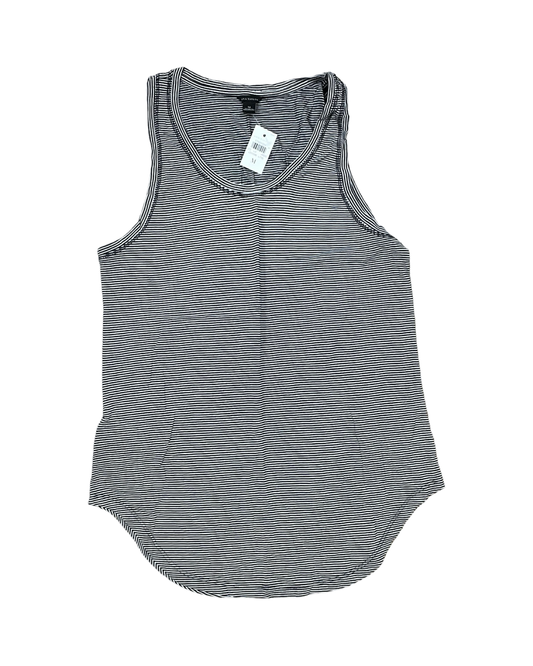 Top Sleeveless By No Barriers In Black & White, Size:M
