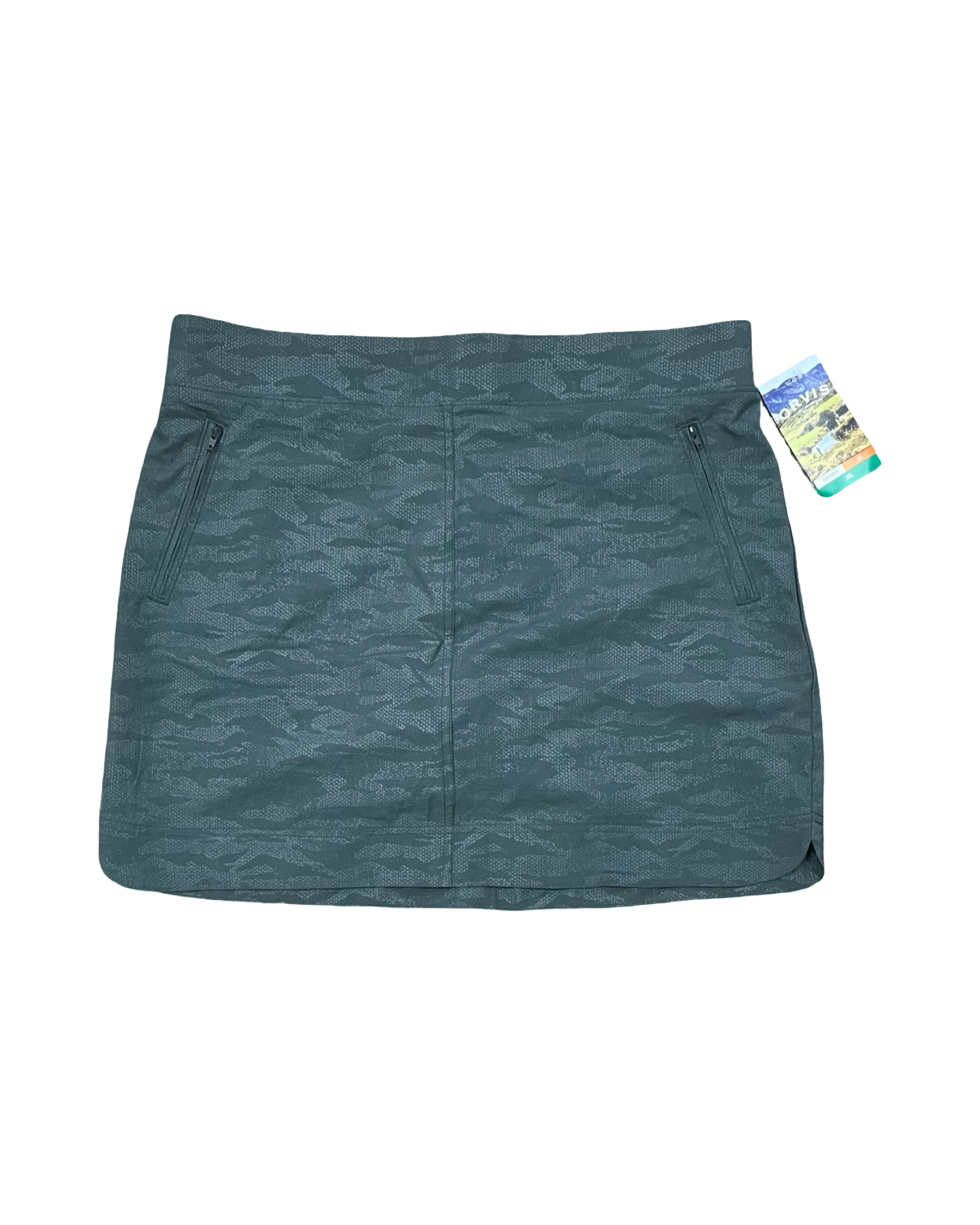Skort By Orvis In Green, Size:Xl