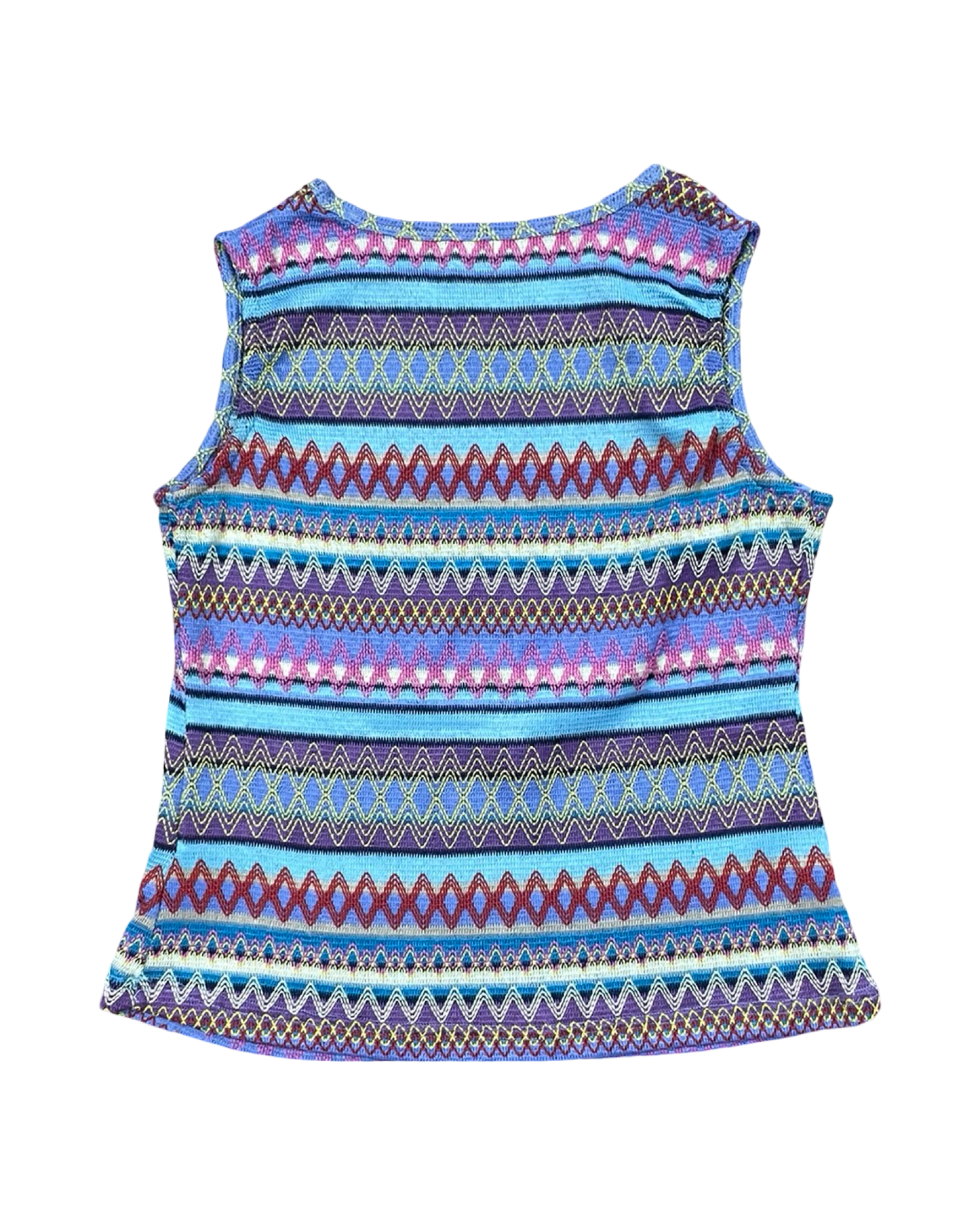 Top Sleeveless By Clothes Mentor In Multi, Size:M