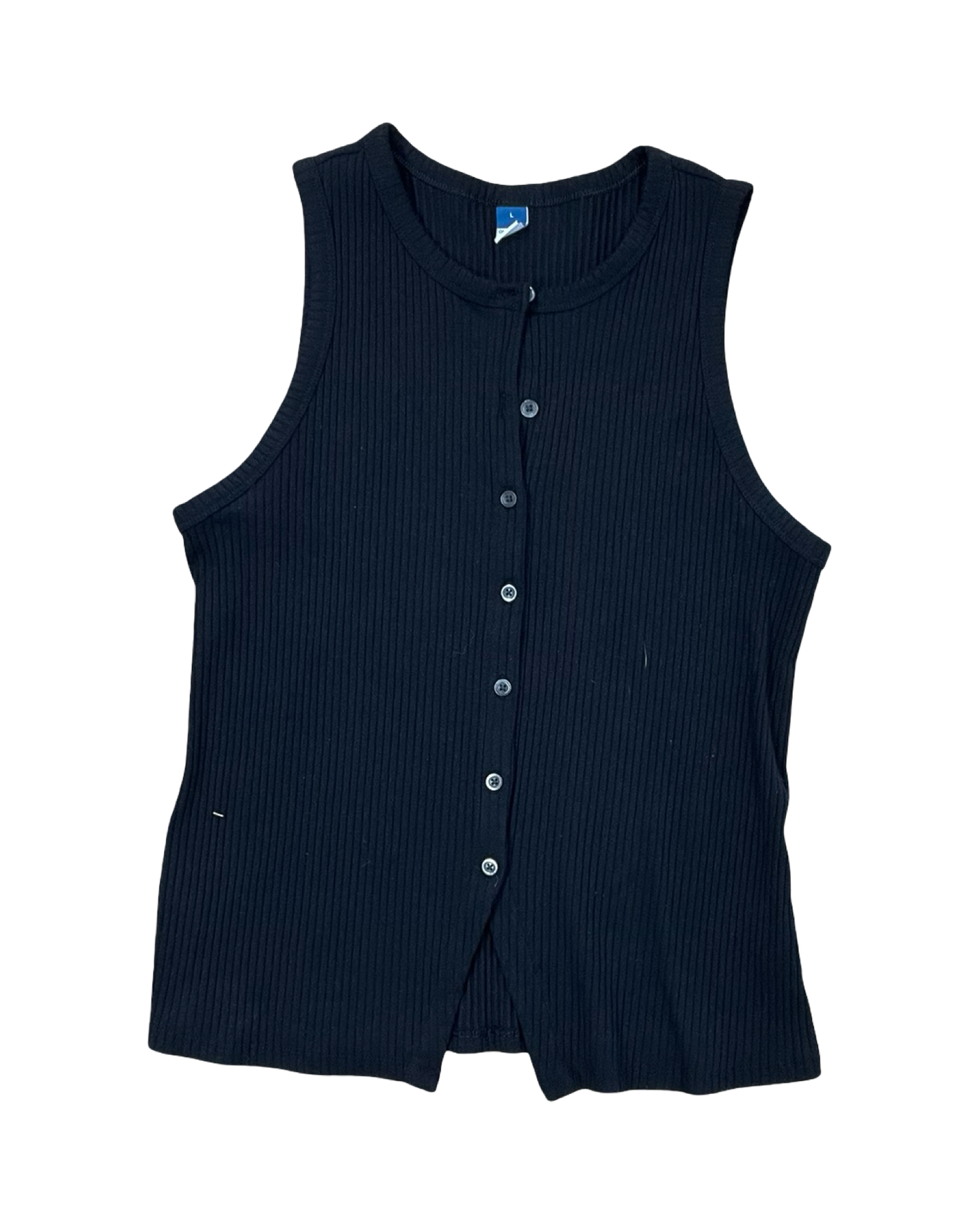 Blouse Sleeveless By Old Navy In Black, Size:L