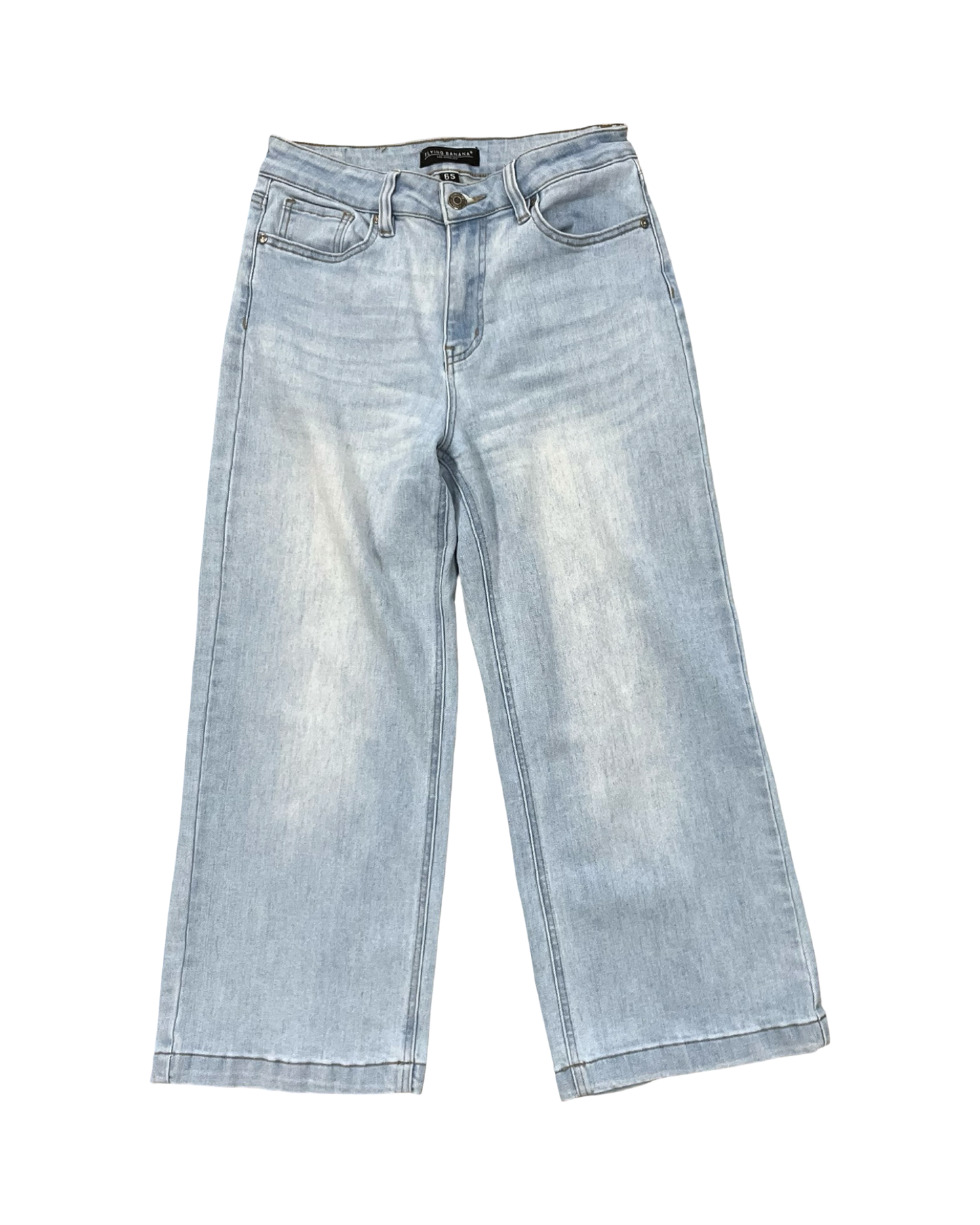 Jeans Boyfriend By Clothes Mentor In Blue Denim, Size:6P