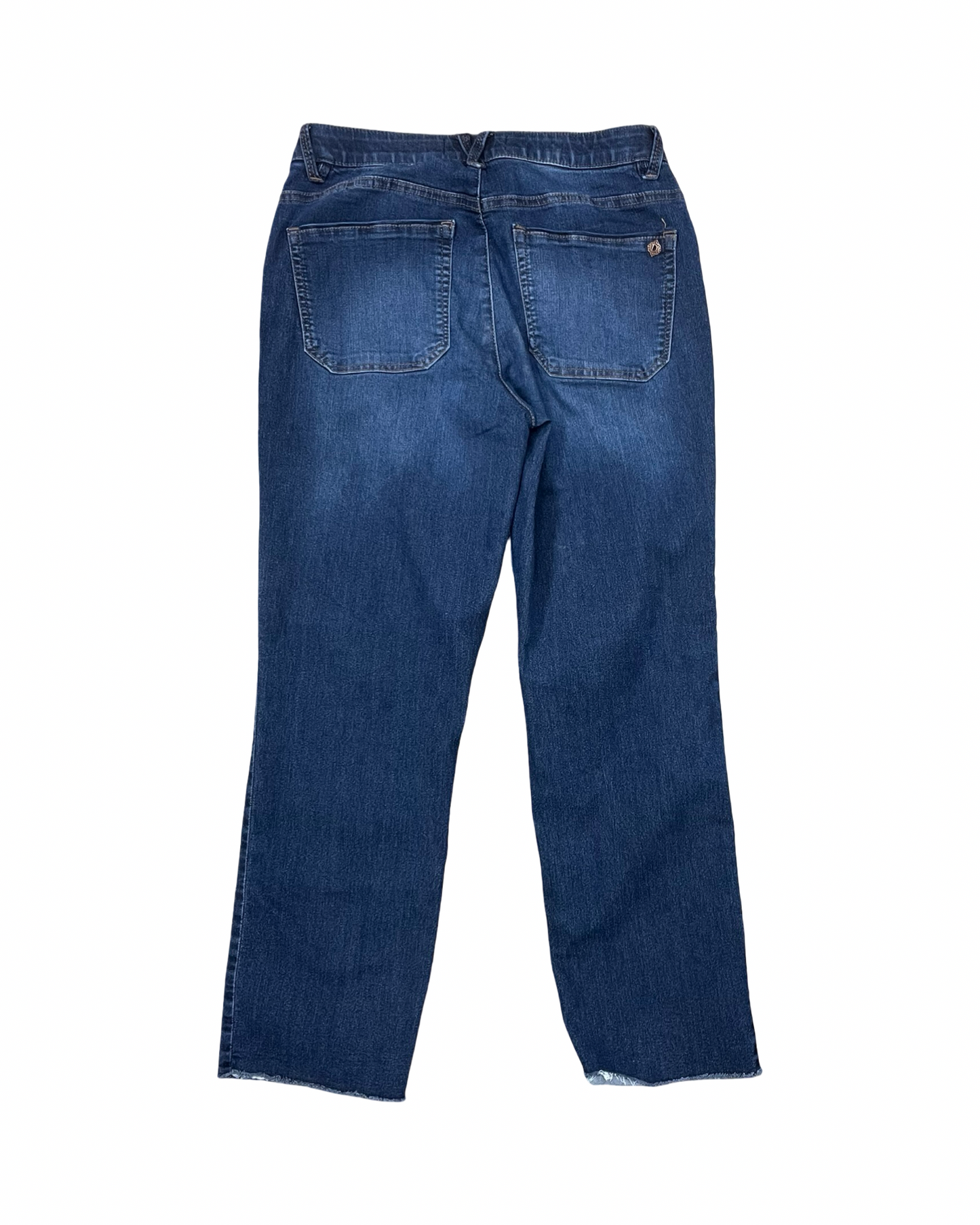 Jeans Straight By Democracy In Blue Denim, Size:8