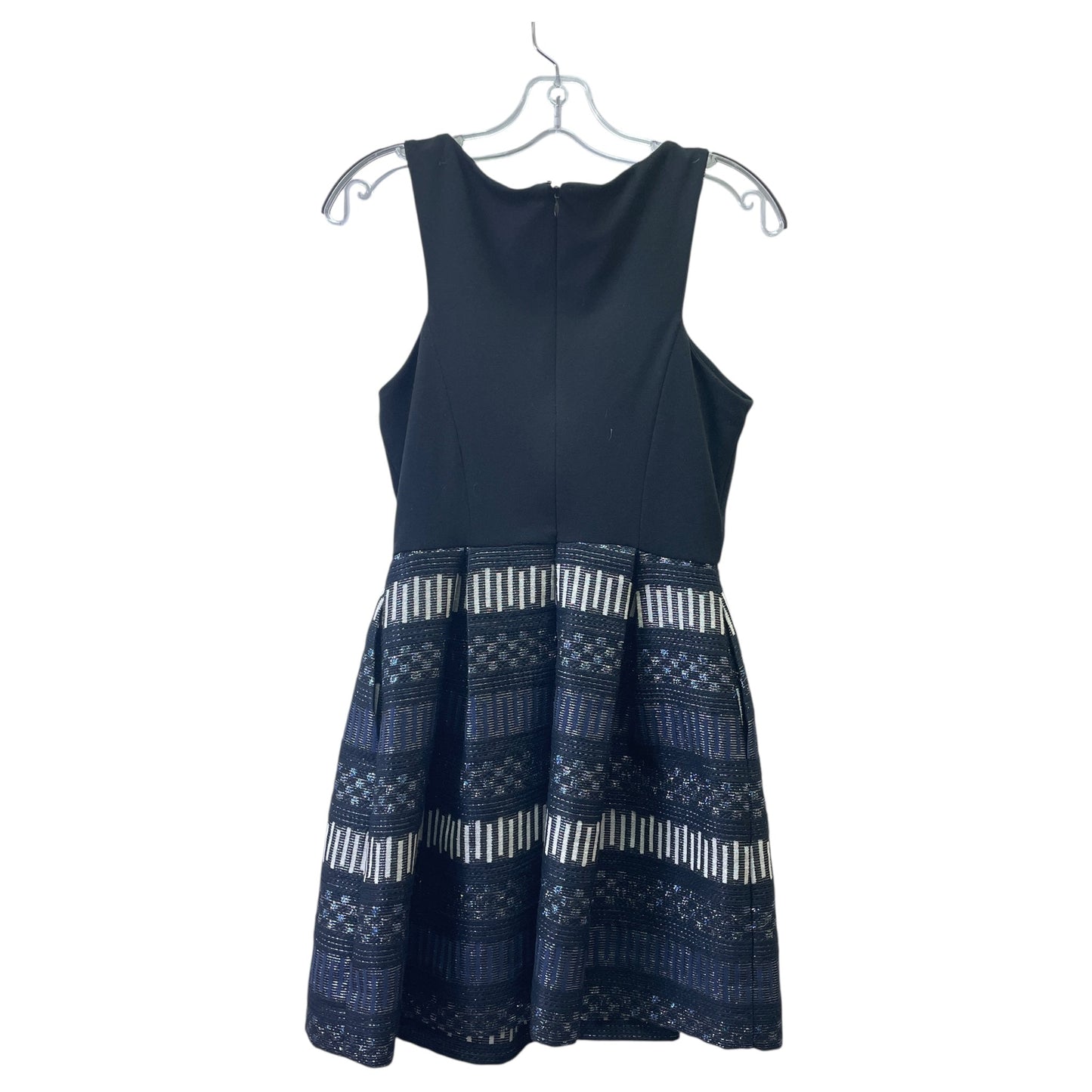 Dress Party Short By Hutch In Black & Blue, Size:2