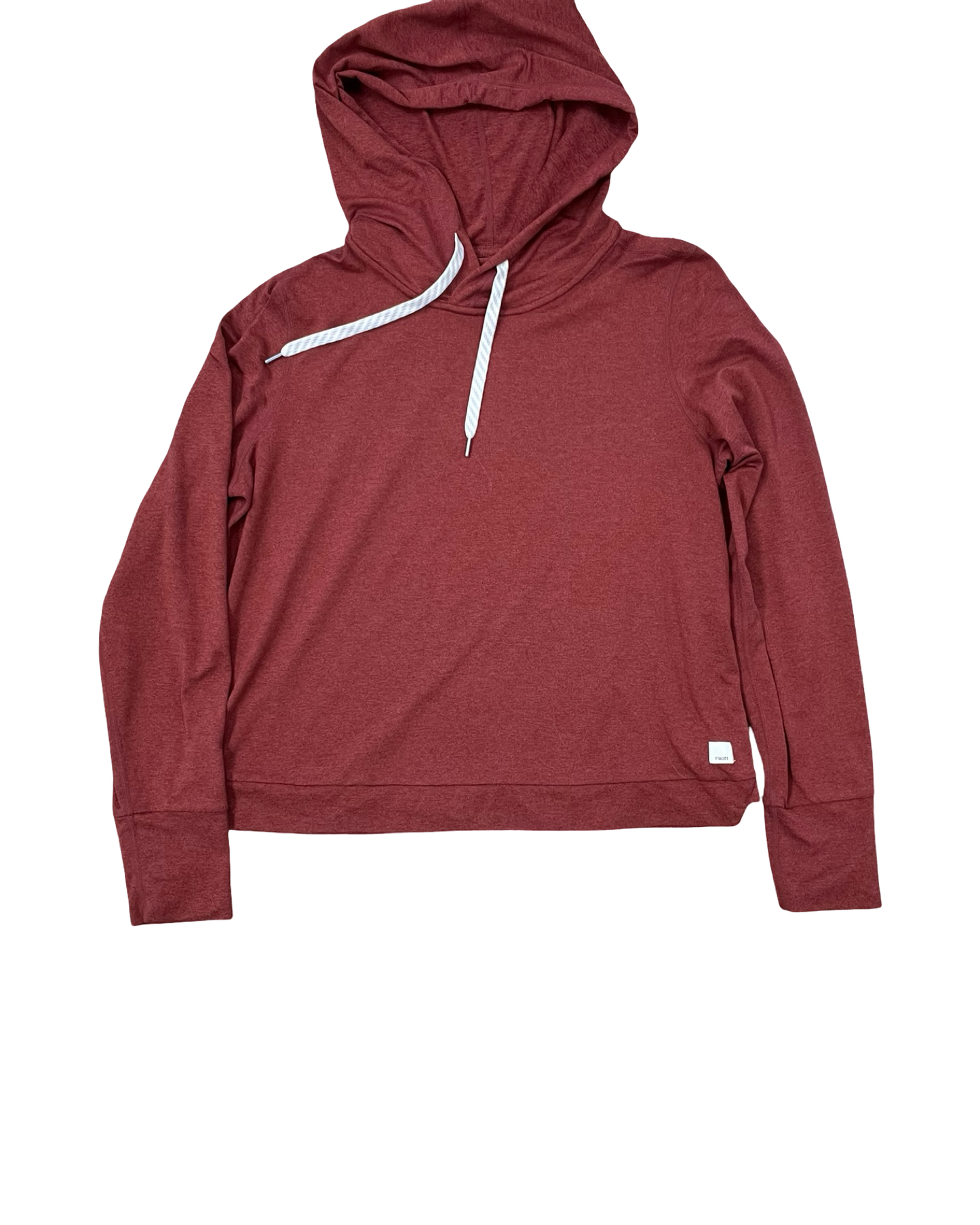 Athletic Sweatshirt Hoodie By Vuori In Brown, Size:M