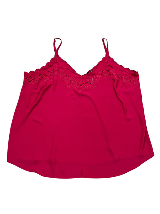 Tank Top By Torrid In Red, Size:3X