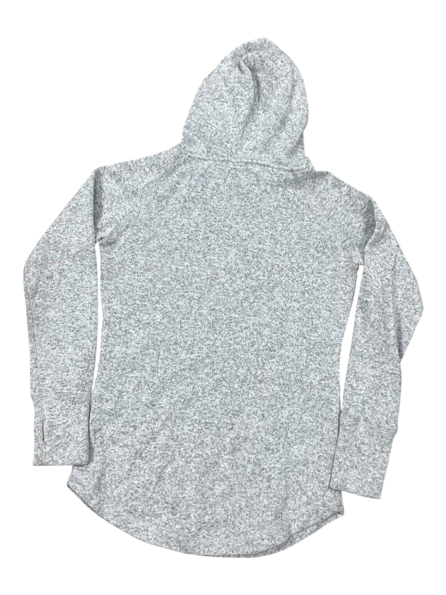 Sweatshirt Hoodie By Clothes Mentor In Grey, Size:M