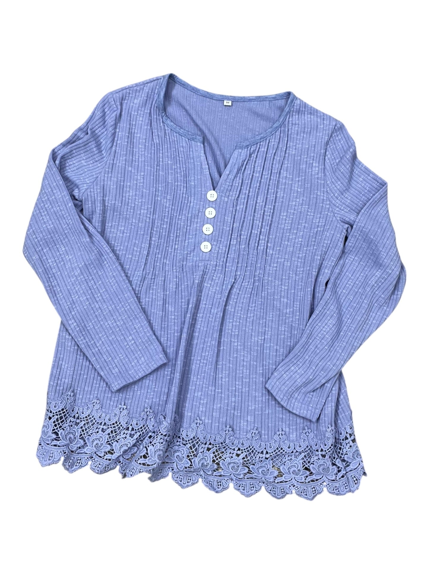 Top Ls By Clothes Mentor In Purple, Size:M