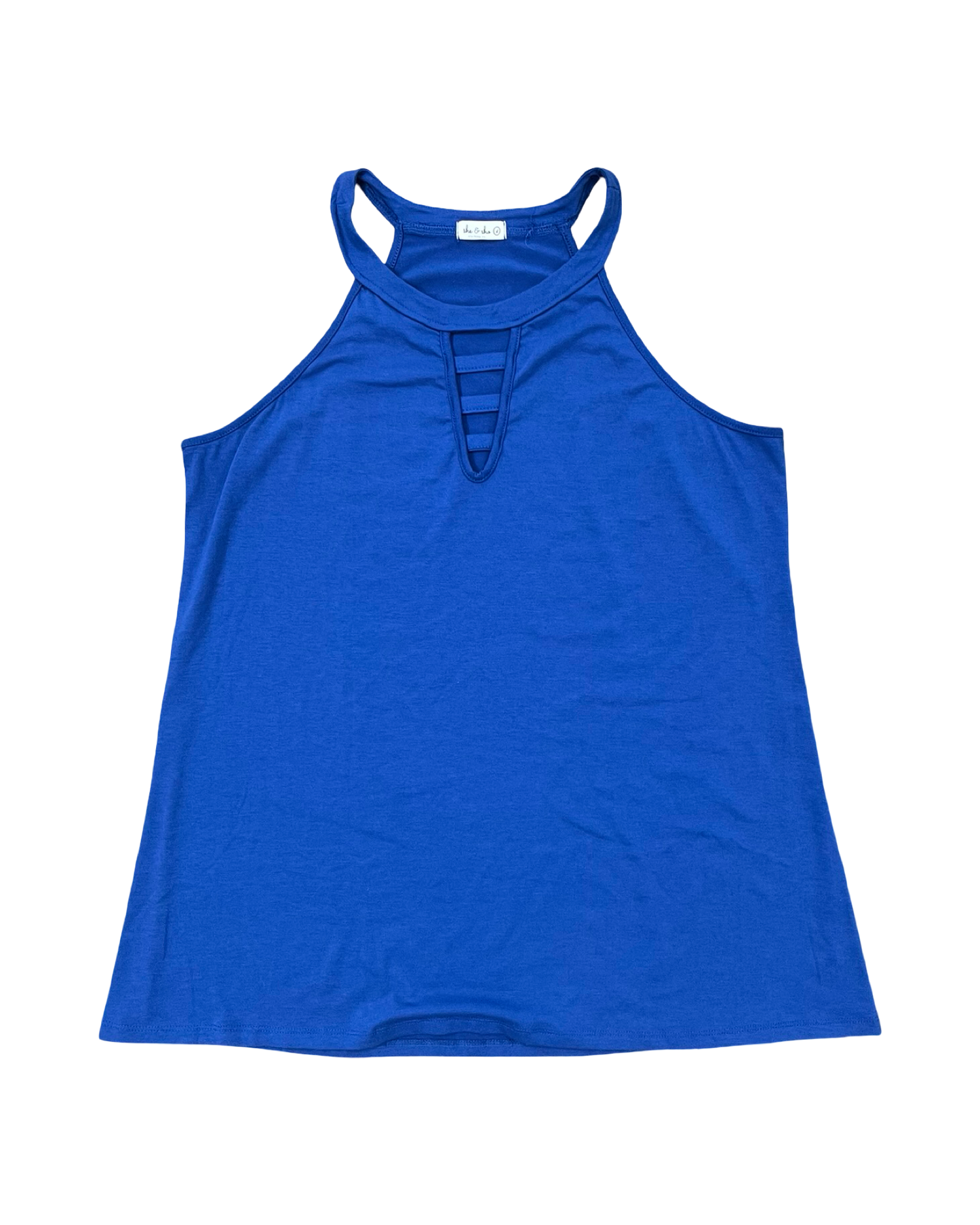Top Sleeveless By Clothes Mentor In Blue, Size:Xl