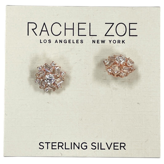 Earrings Sterling Silver By Rachel Zoe In Rose Gold