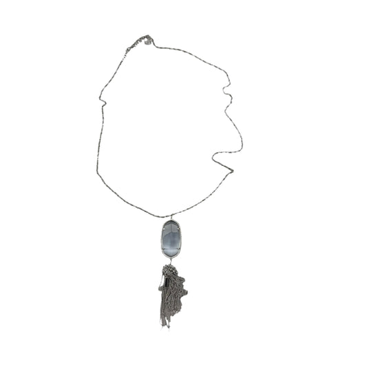 NECKLACE PENDANT by KENDRA SCOTT In GREY & SILVER