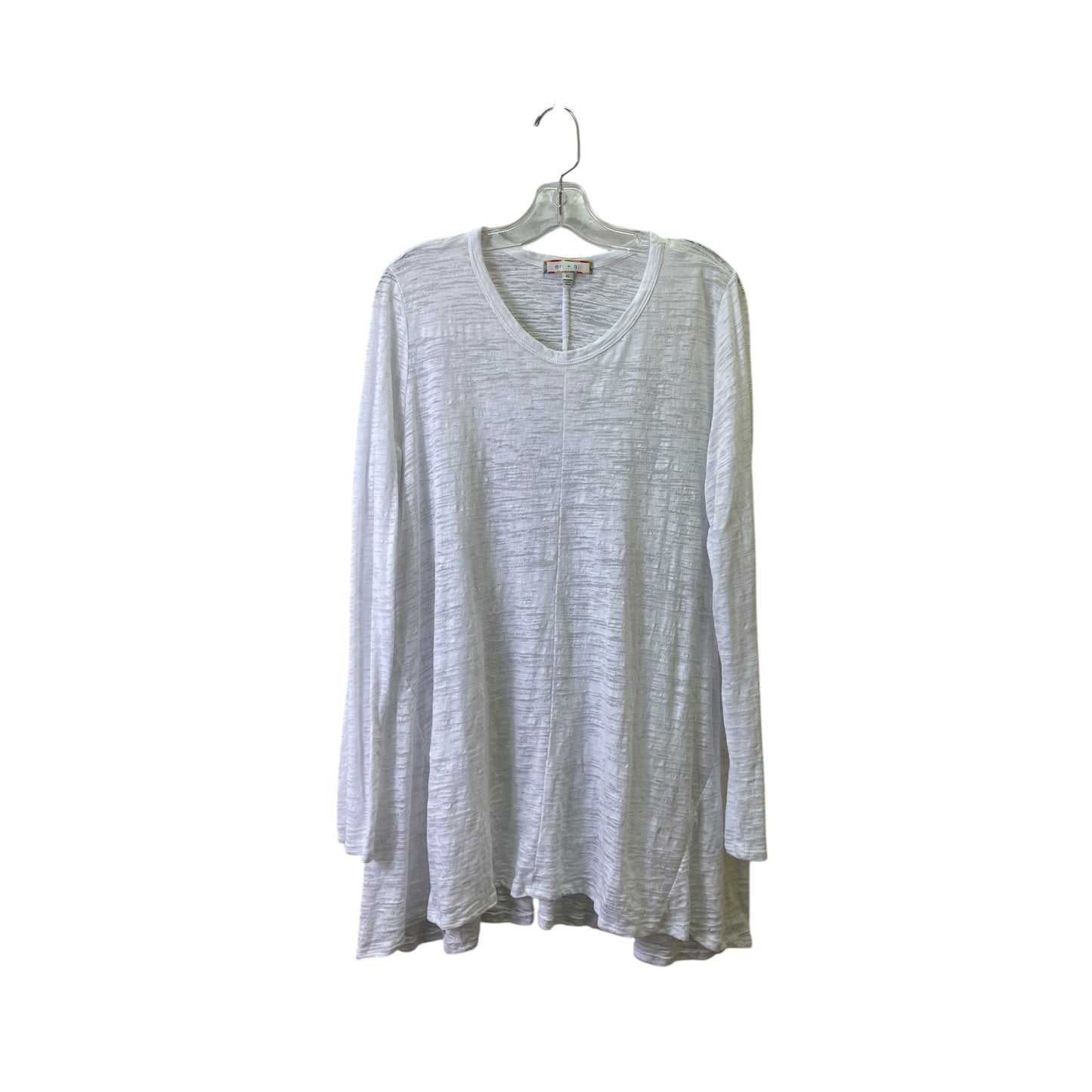 Top Ls By Eri + Ali In White, Size:Xl