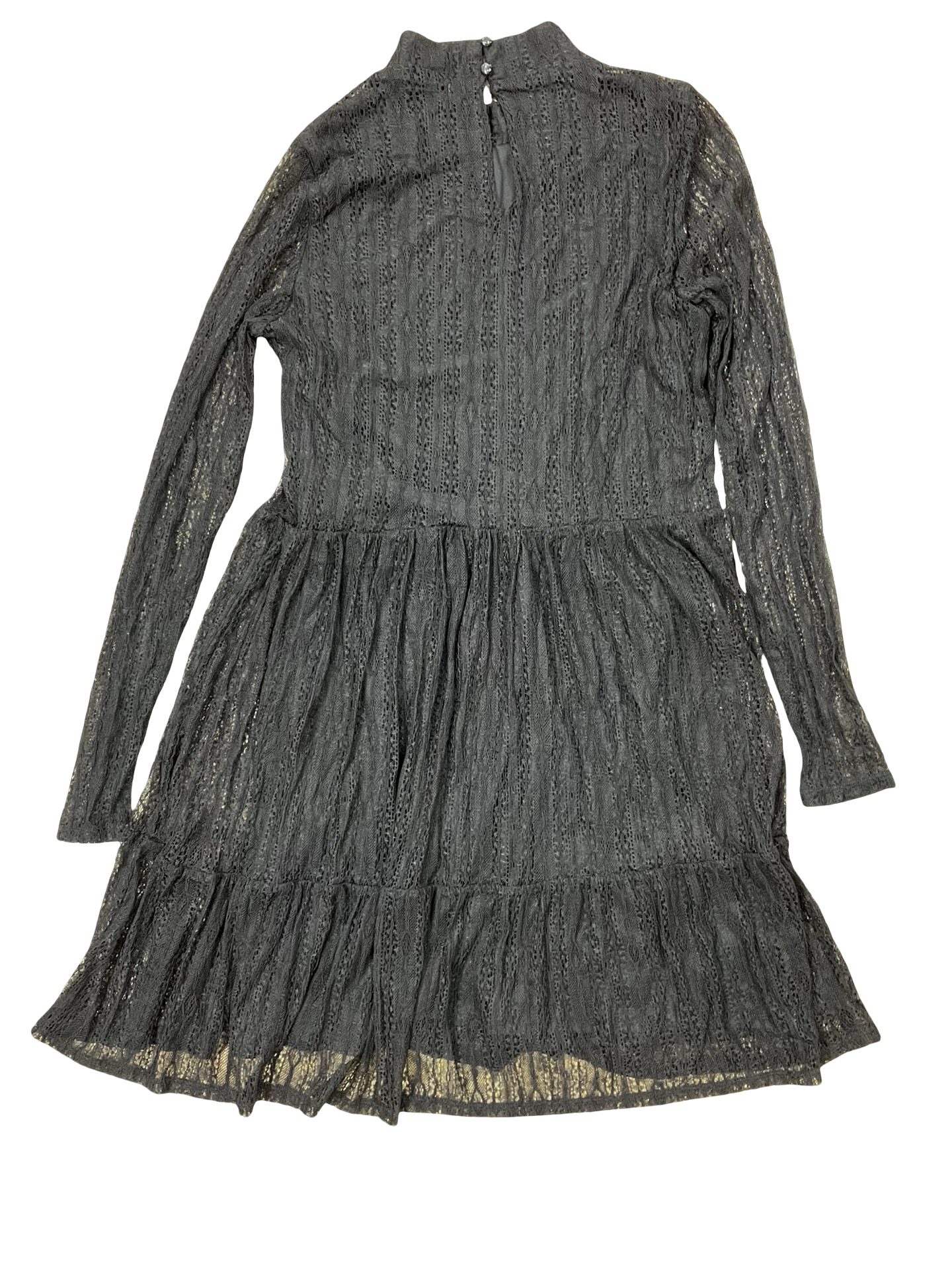 Dress Casual Midi By Lily Rose In Black, Size:1X
