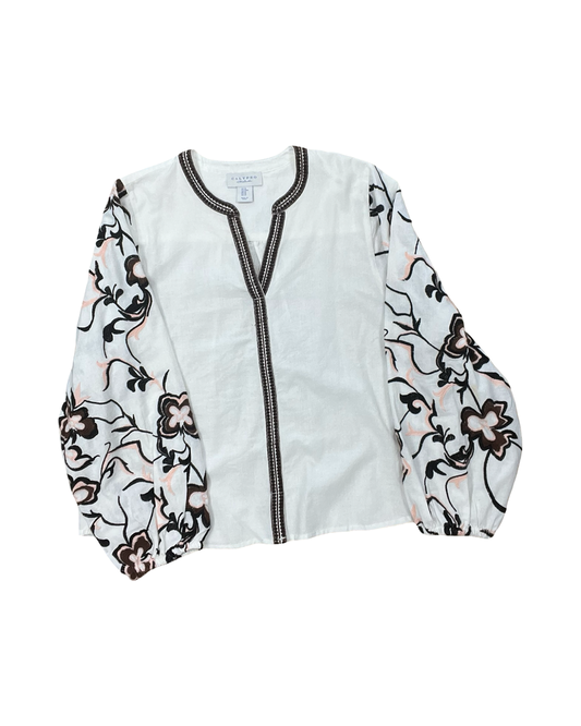 Top Ls By Calypso St Barth In White, Size:M