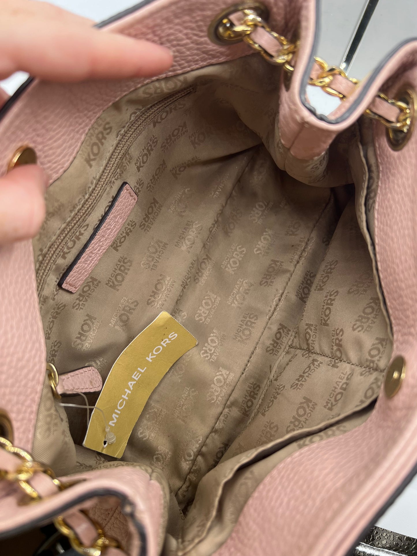 CROSSBODY DESIGNER by MICHAEL KORS In PINK, Size: SMALL