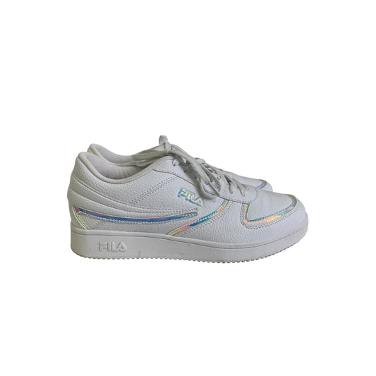 Shoes Sneakers By Fila In White, Size:10