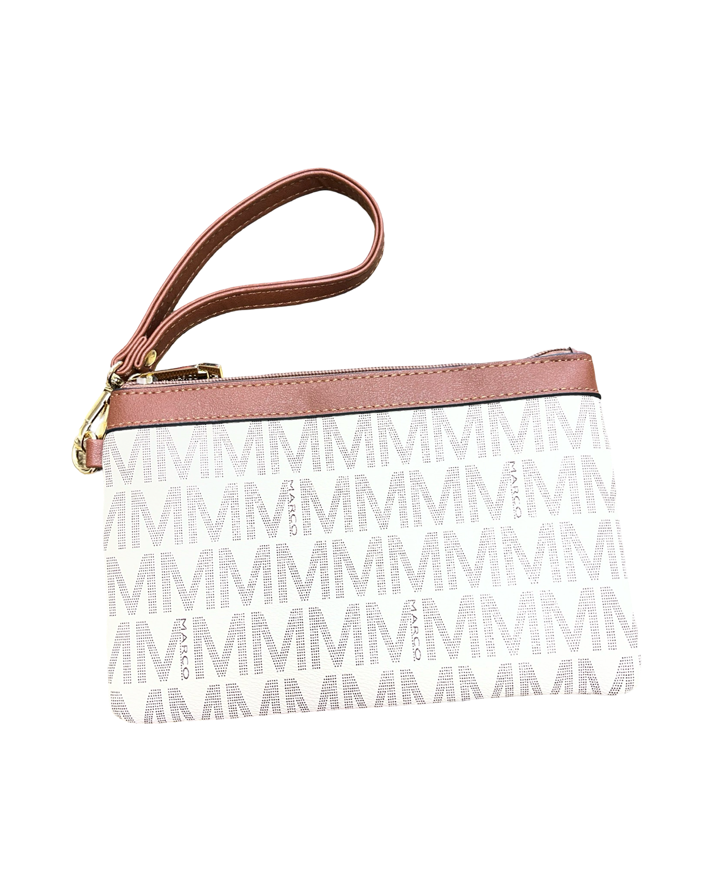 Wristlet By Clothes Mentor In Tan, Size:Small