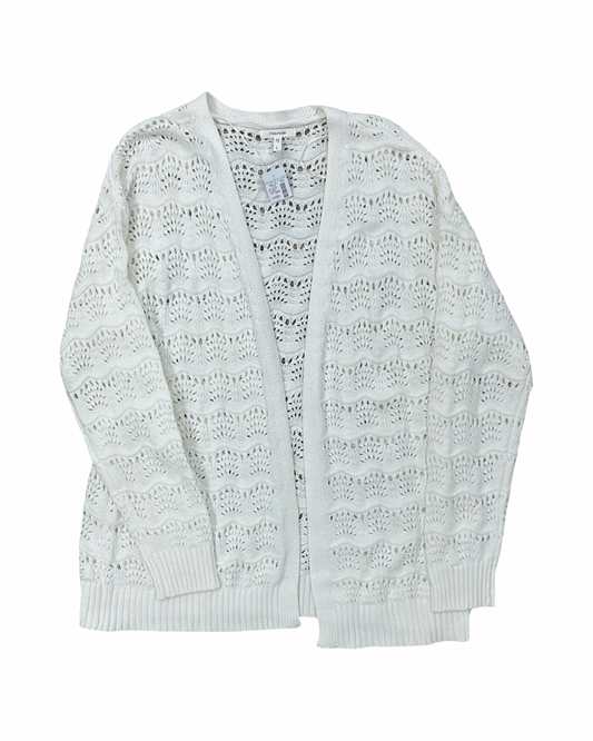 Cardigan By Maurices In Cream, Size:L