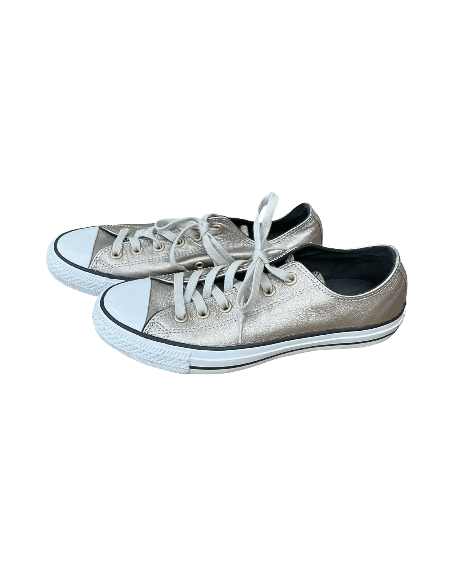 Shoes Sneakers By Converse In Bronze, Size:8