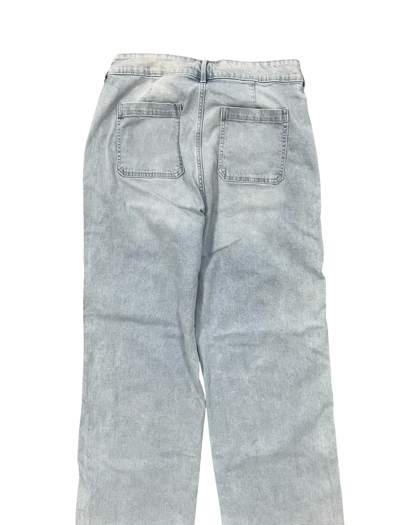 Jeans Wide Leg By Old Navy In Blue Denim, Size:14
