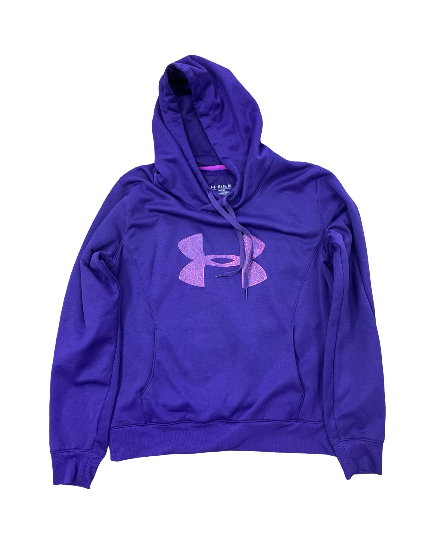 Sweatshirt Hoodie By Under Armour In Purple, Size:Xl