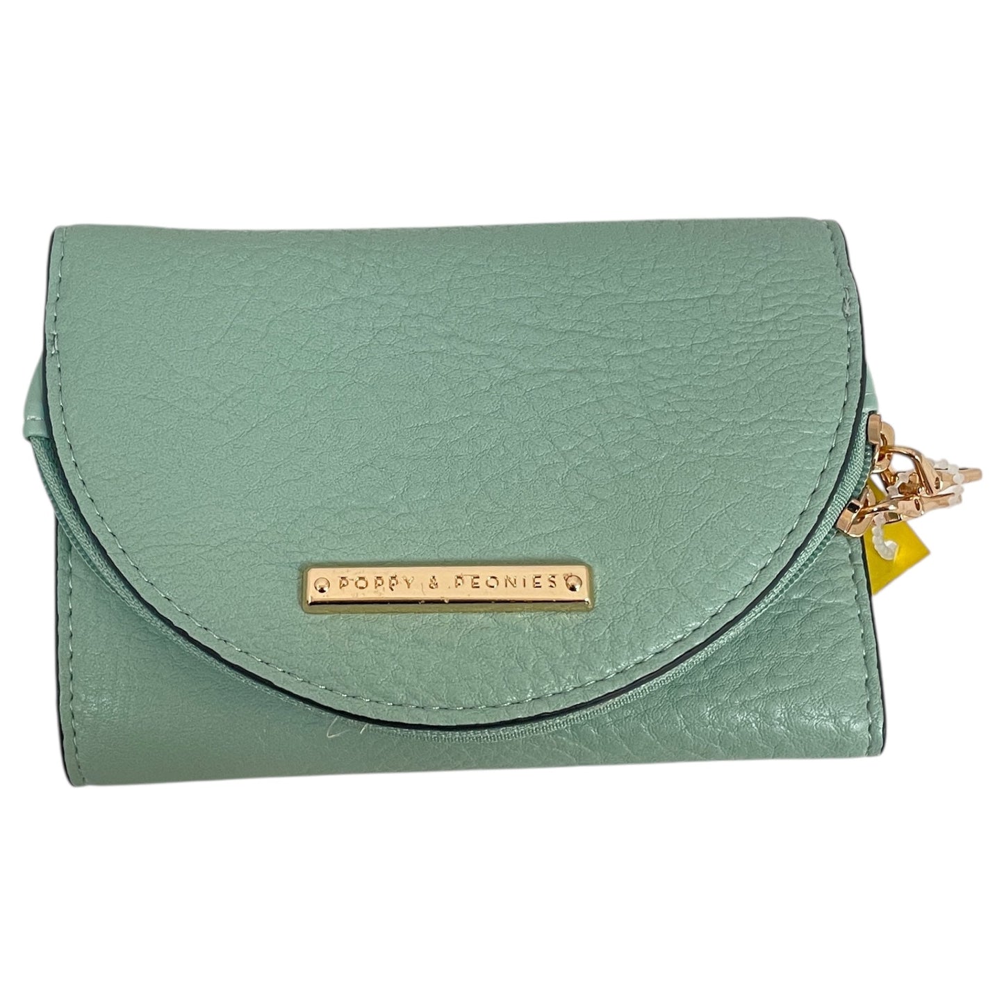 Wallet By POPPY & PEONIES In Teal, Size:Medium