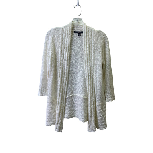 Sweater Cardigan By Fever In Cream, Size:S