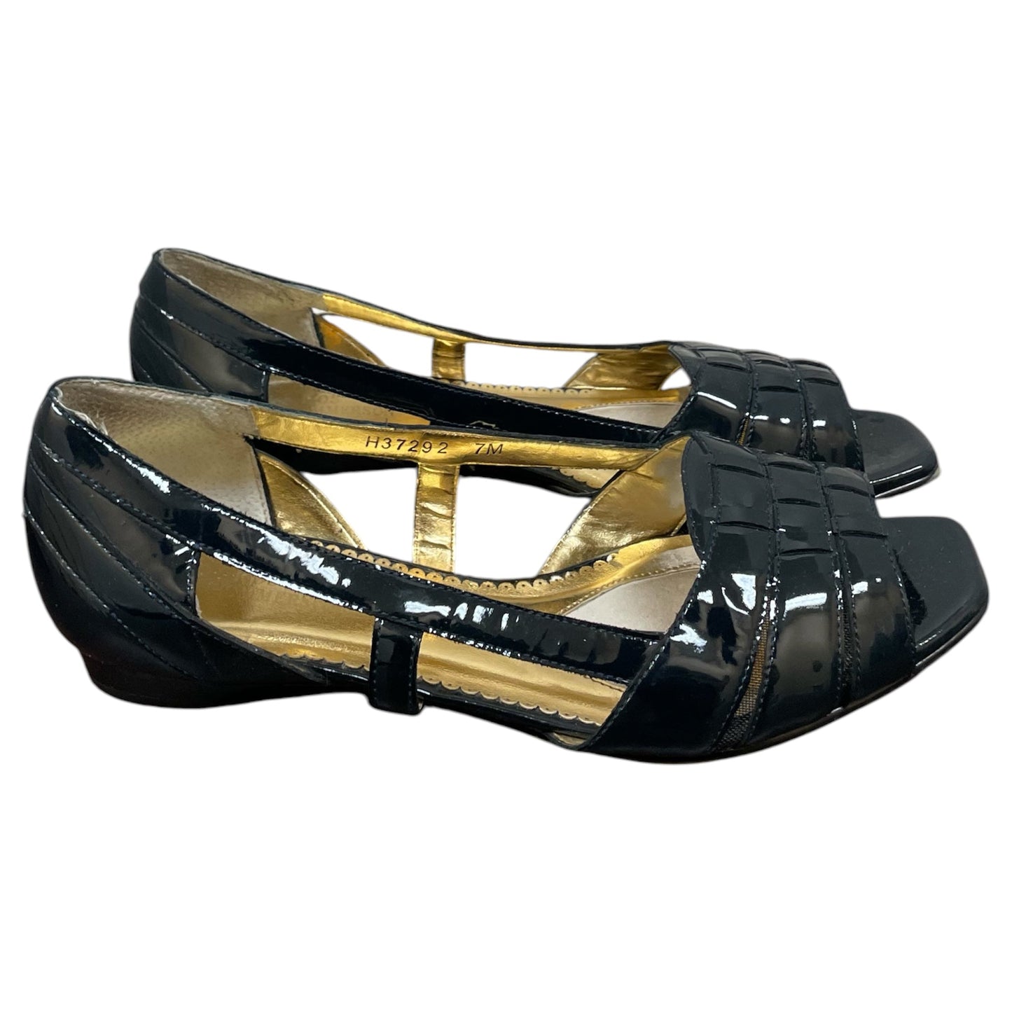 Shoes Flats By Ros Hommerson In Navy, Size:7