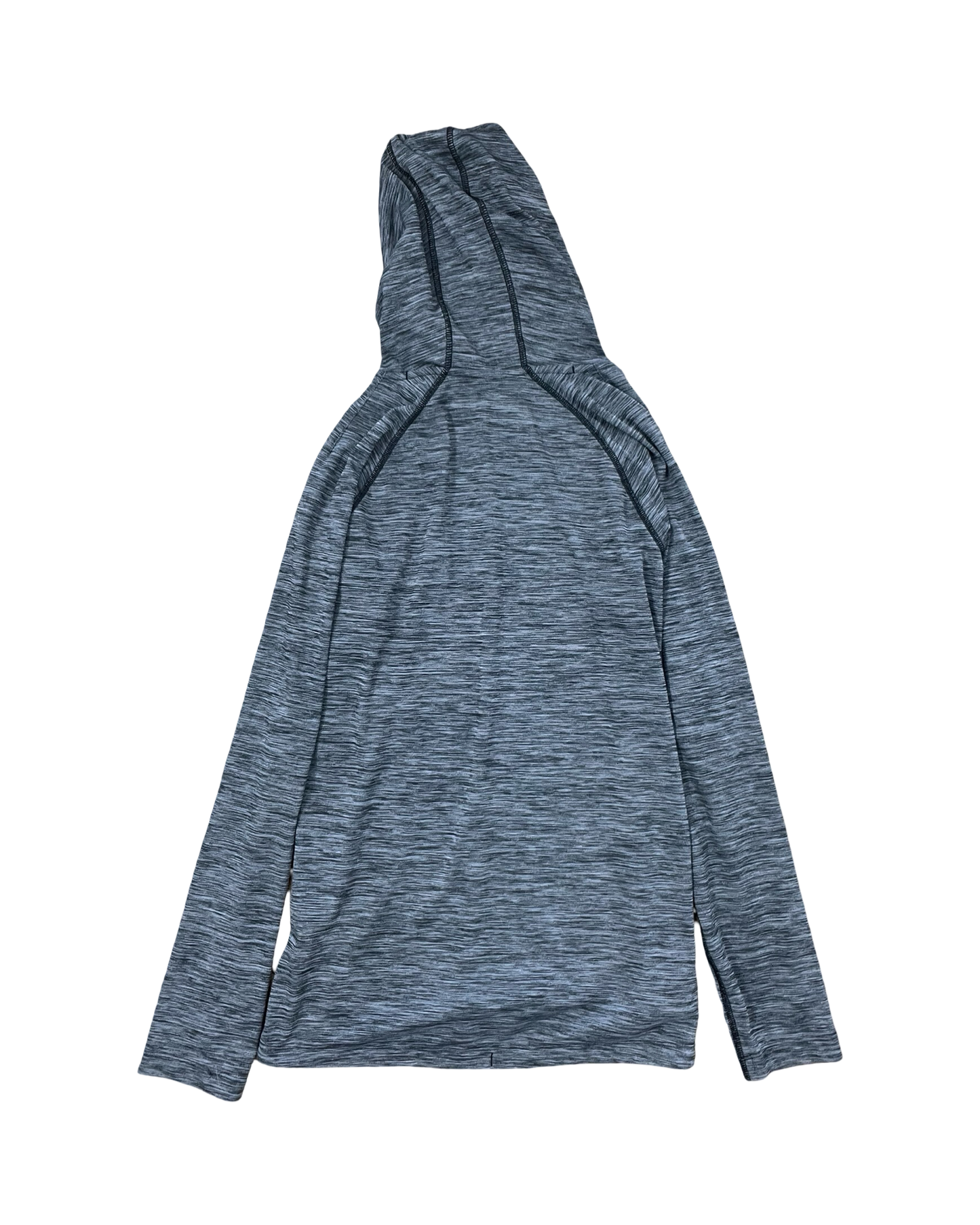 Athletic Top Ls Hoodie By Under Armour In Grey, Size:L
