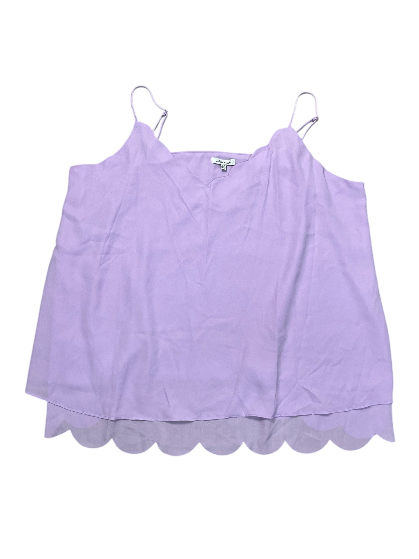 Tank Top By White Birch In Purple, Size:3X