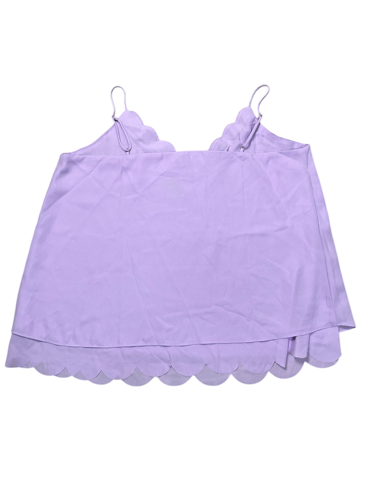 Tank Top By White Birch In Purple, Size:3X