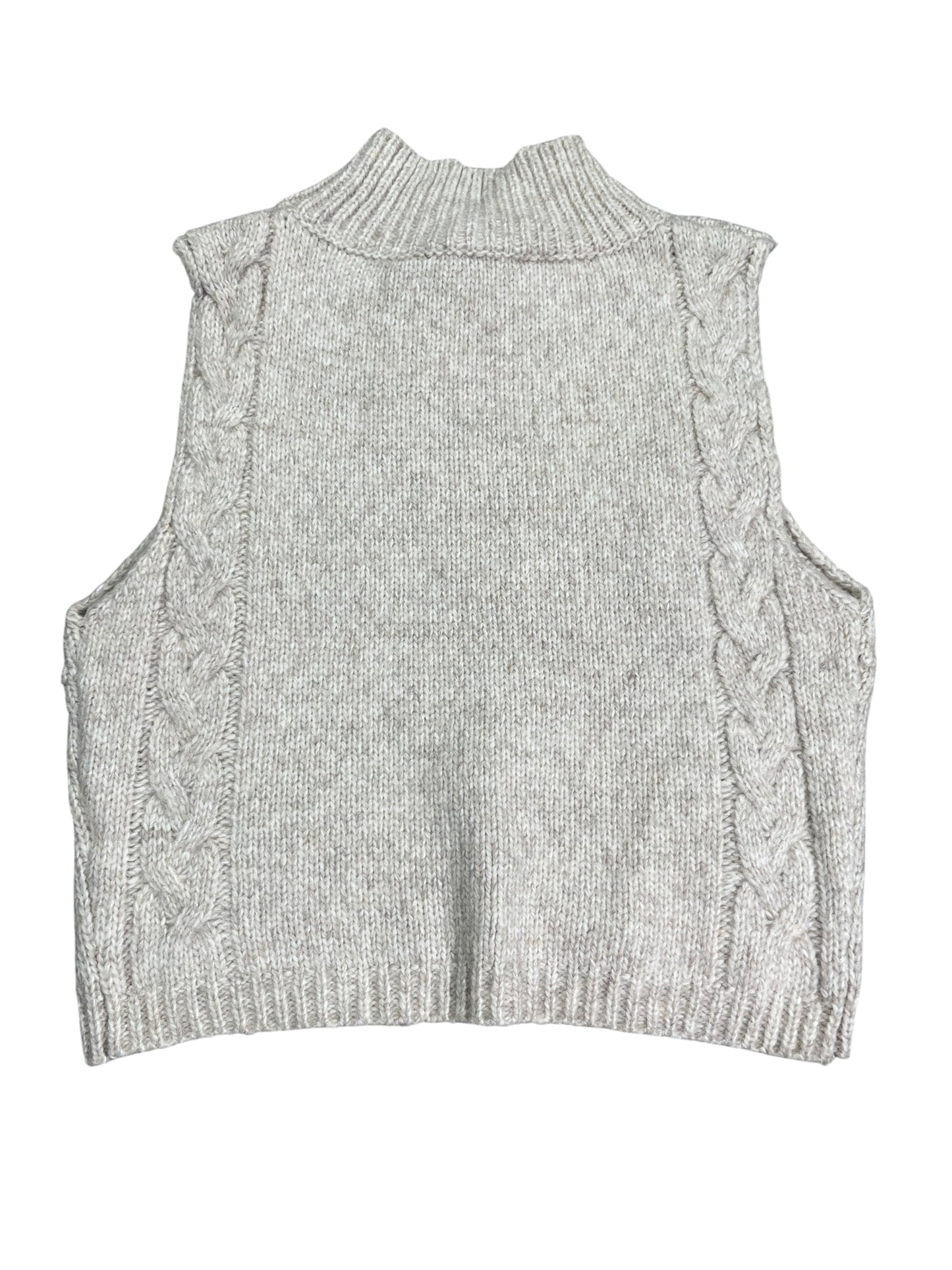 Vest Sweater By Le Lis In Cream, Size:M