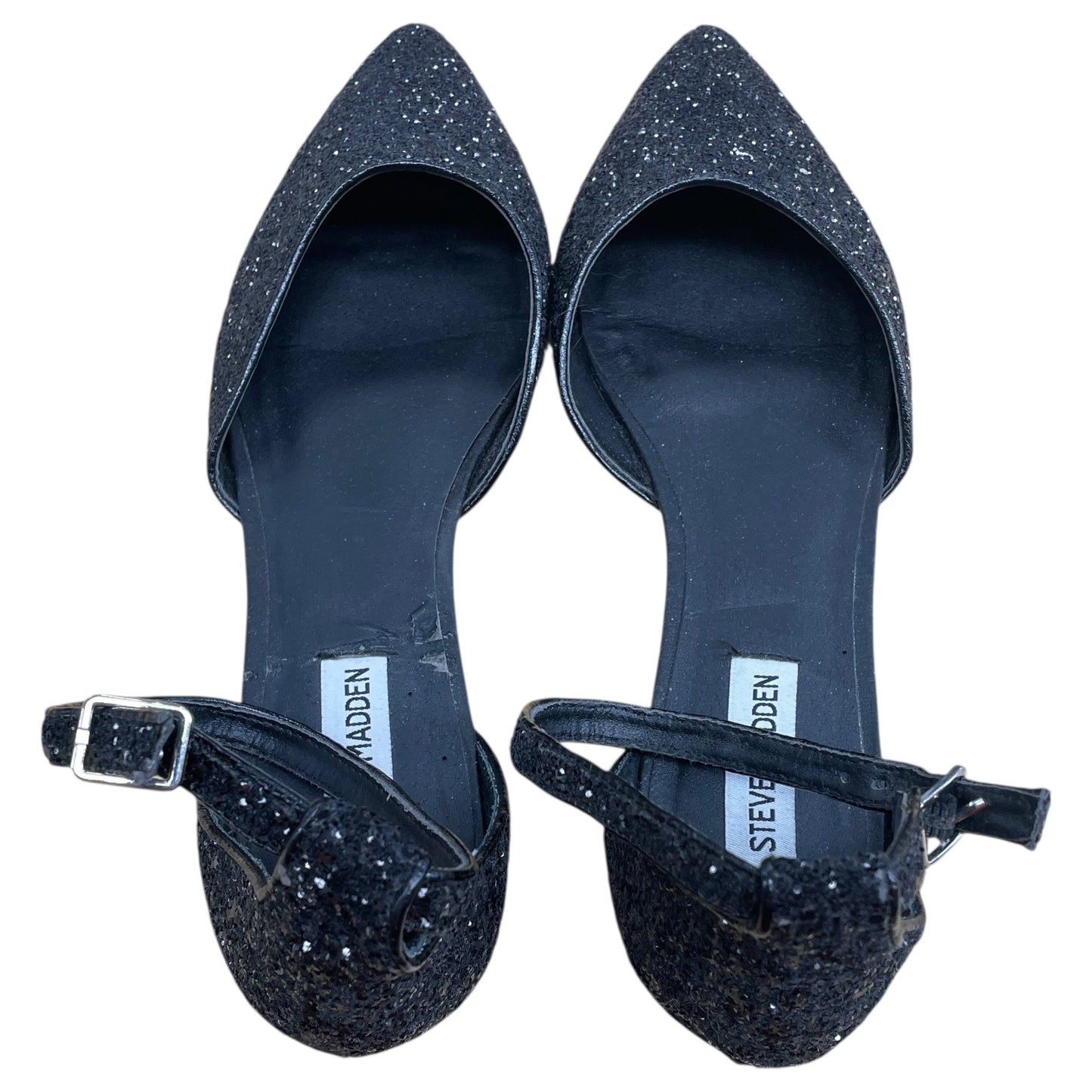 Shoes Flats By Steve Madden In Black, Size:11