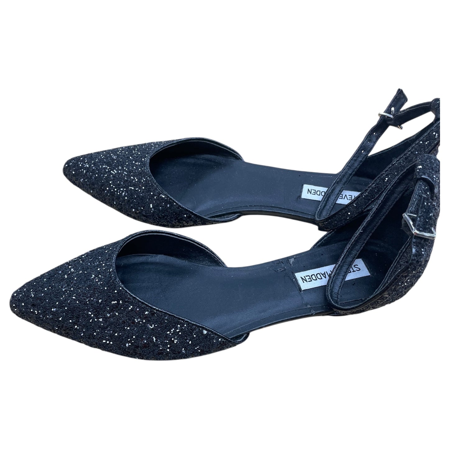 Shoes Flats By Steve Madden In Black, Size:11