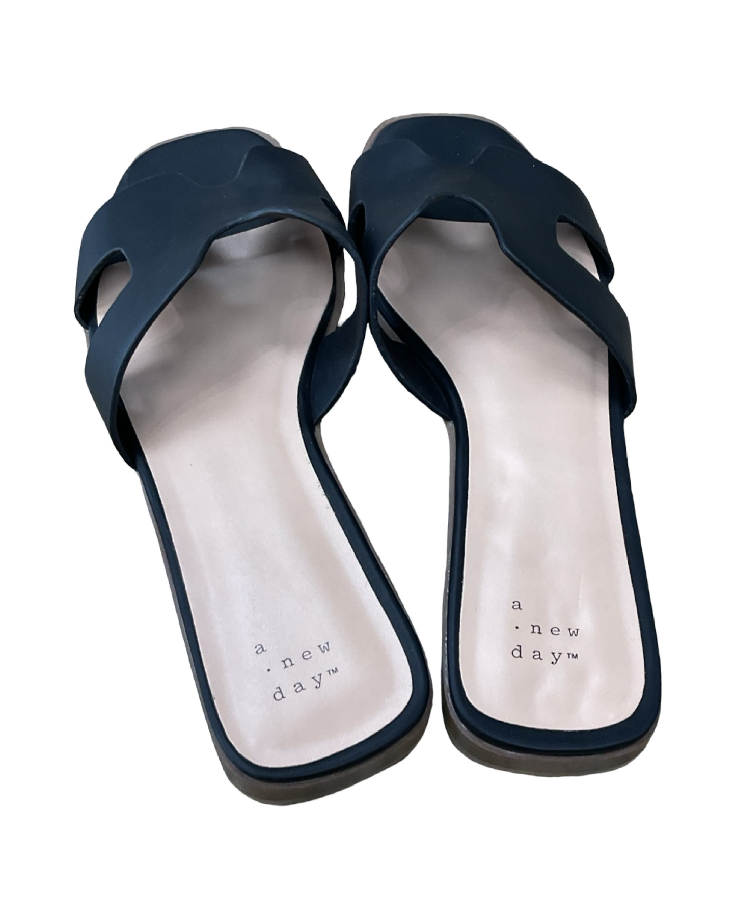 Sandals Flats By A New Day In Black, Size:9.5