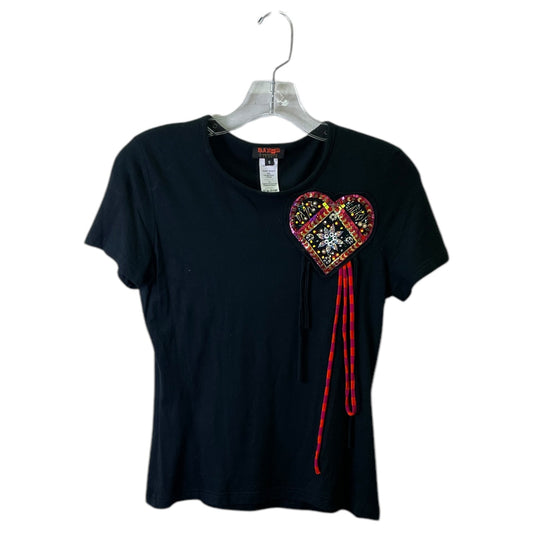 Top Ss By Christian lacroix In Black & Red, Size:S