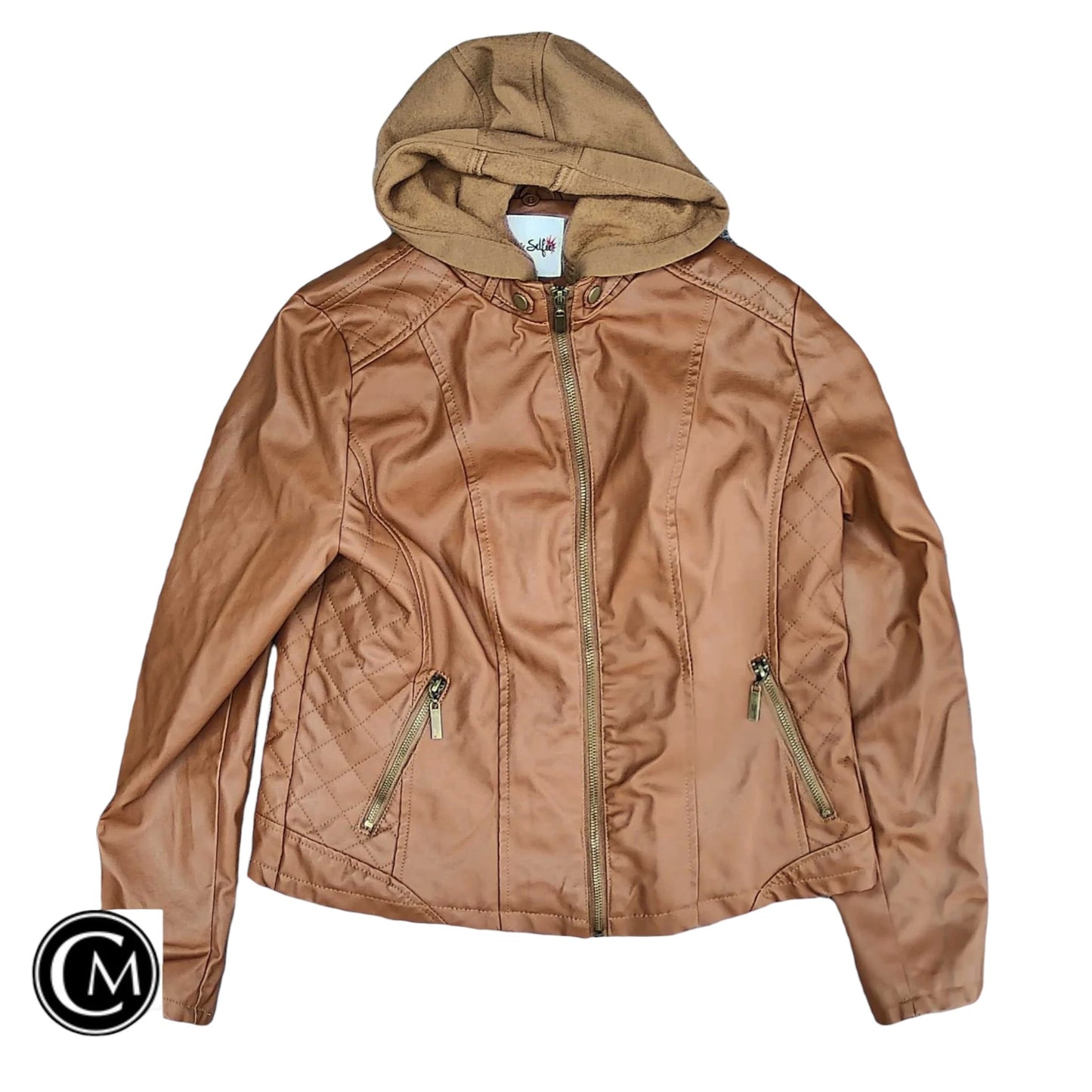 Jacket Other By Clothes Mentor In Brown, Size: L