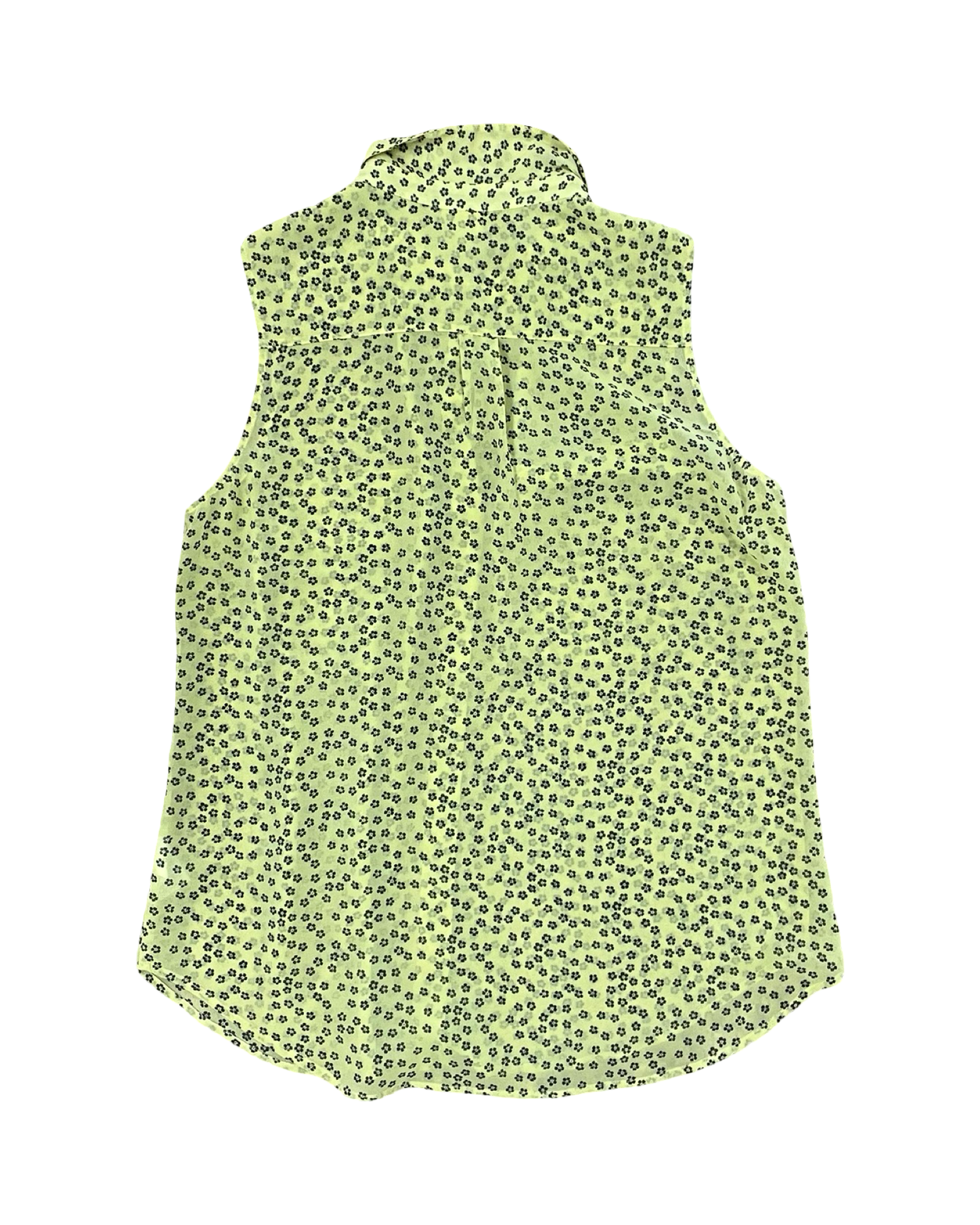 Top Sleeveless By Cabi In Yellow, Size:M