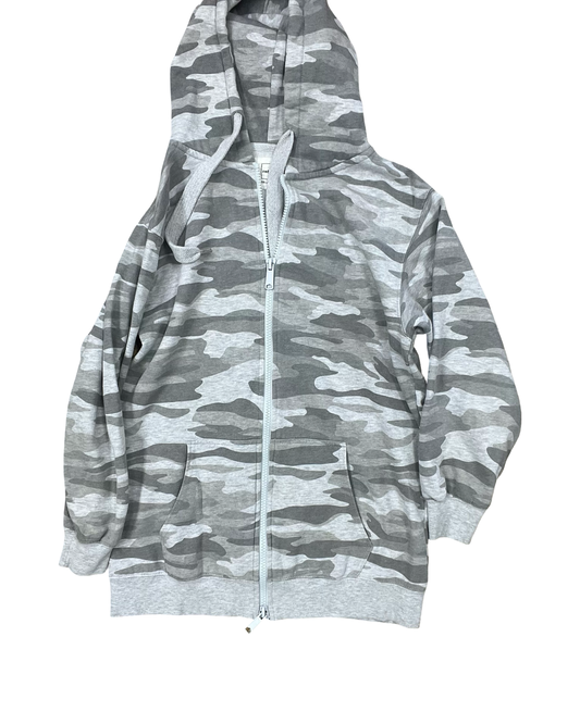 Sweatshirt Hoodie By Reflex In Camouflage Print, Size:M