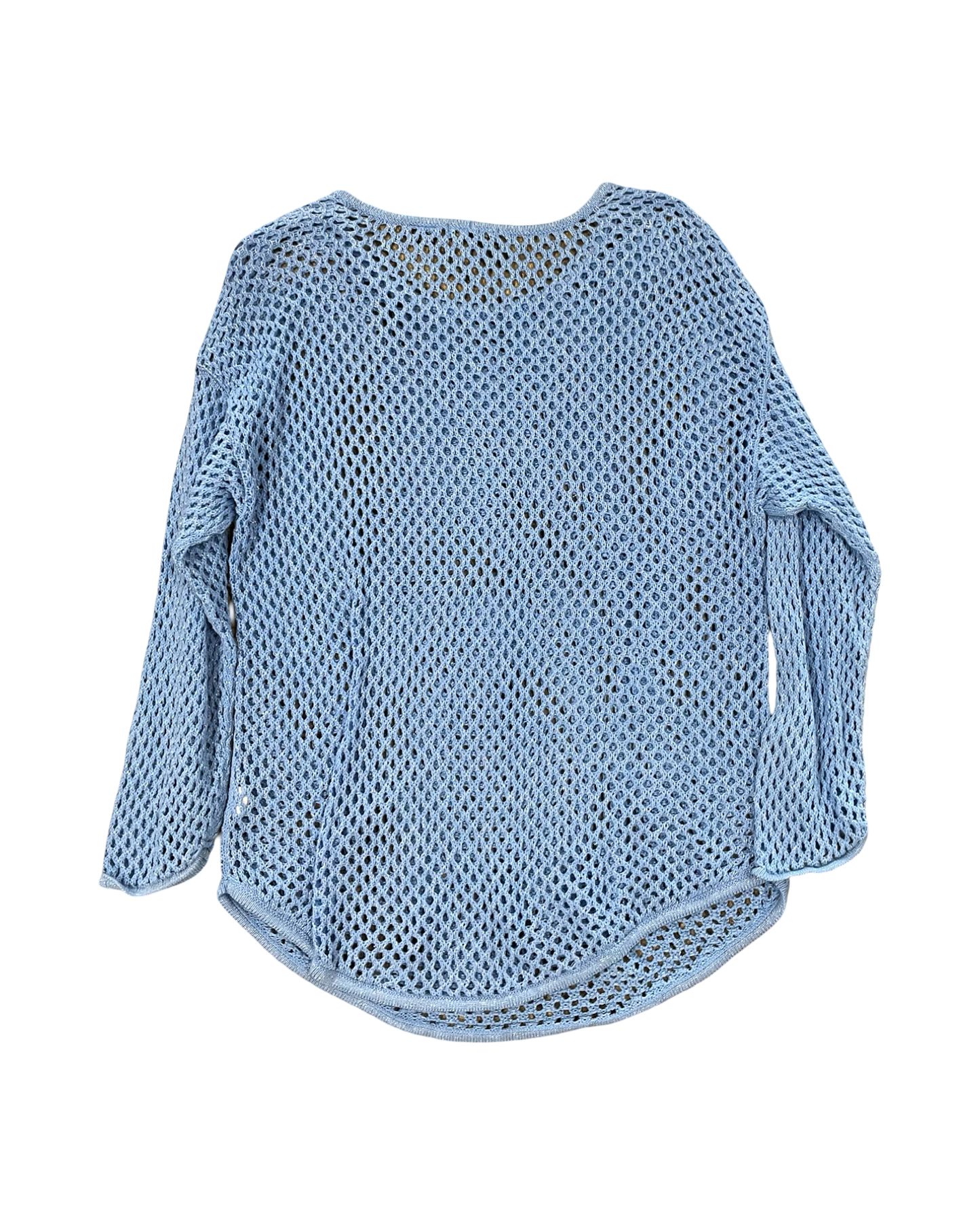 Sweater By Jeanne Pierre In Blue, Size:Xl