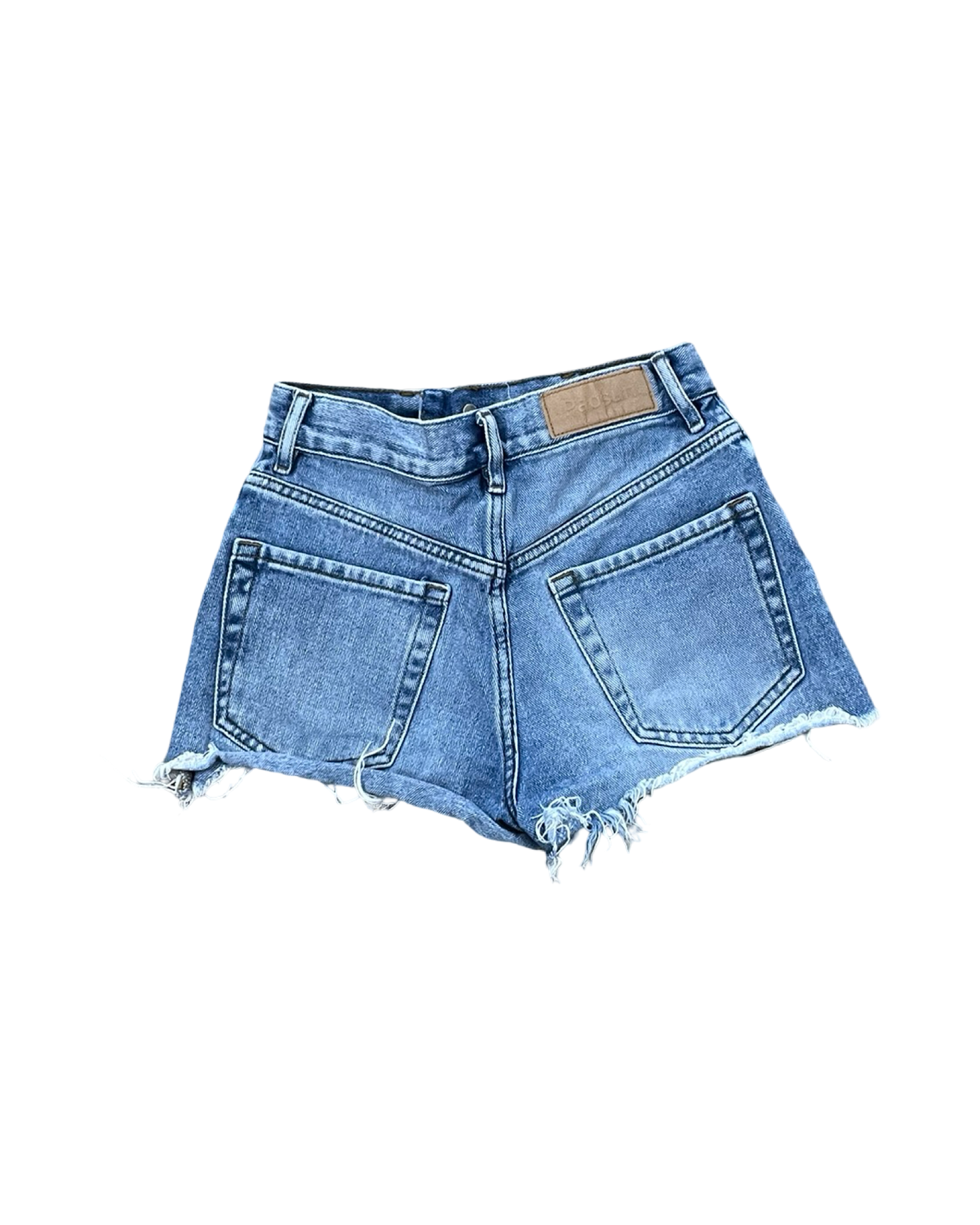 Shorts By Pacsun In Blue Denim, Size:0