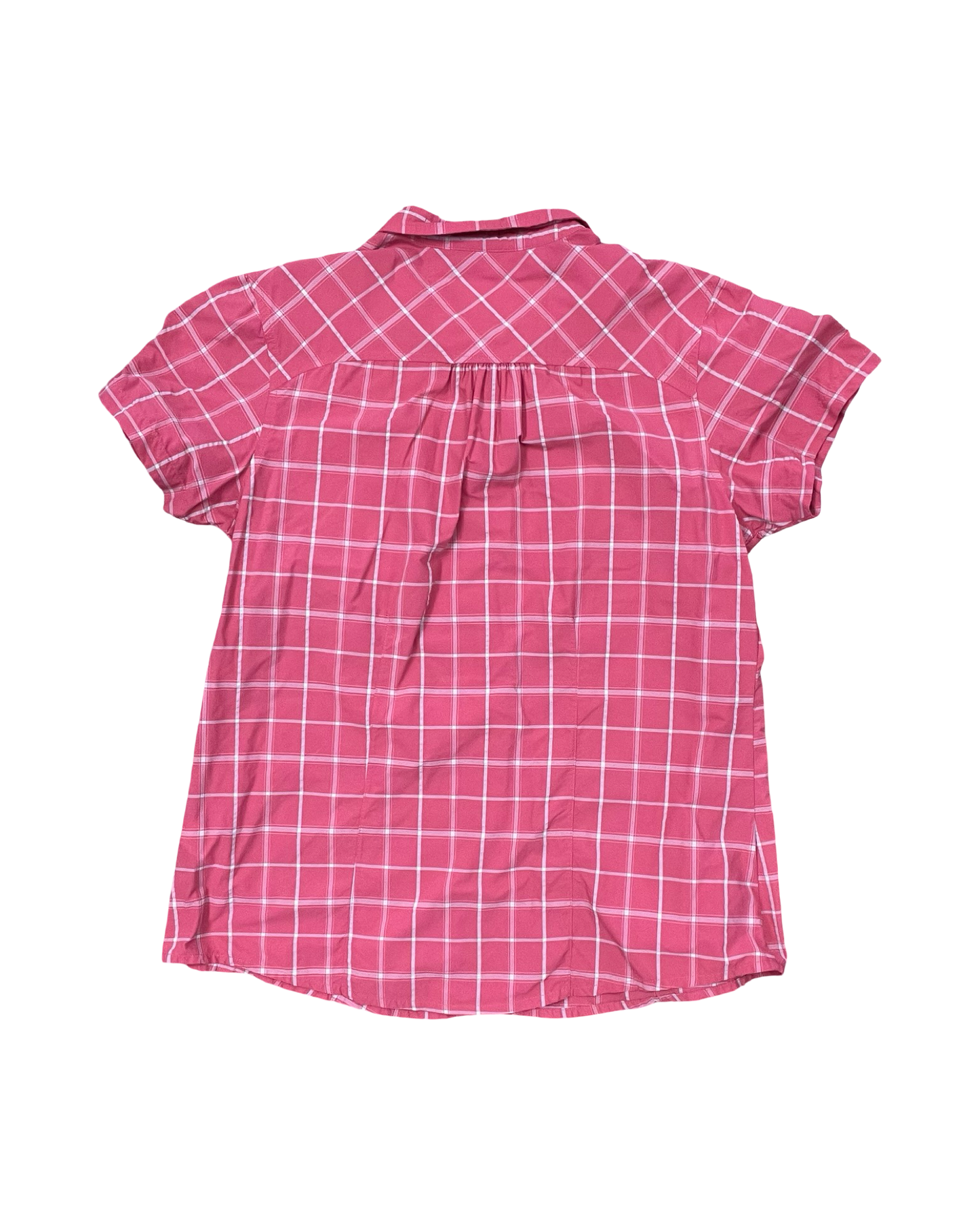 Blouse Ss By Cabelas In Pink, Size:L