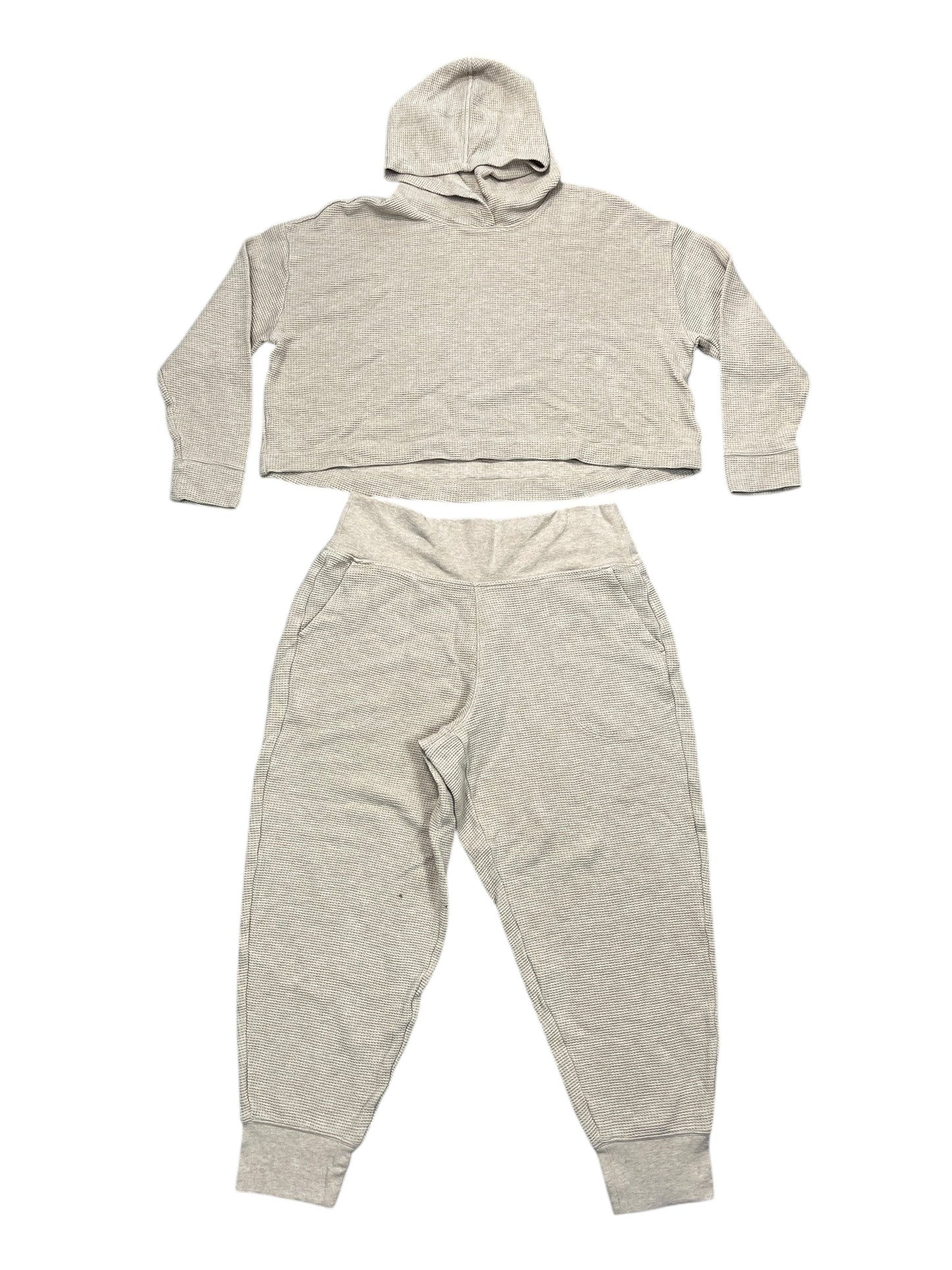 Pants Set 2Pc By Athleta In Tan, Size:L