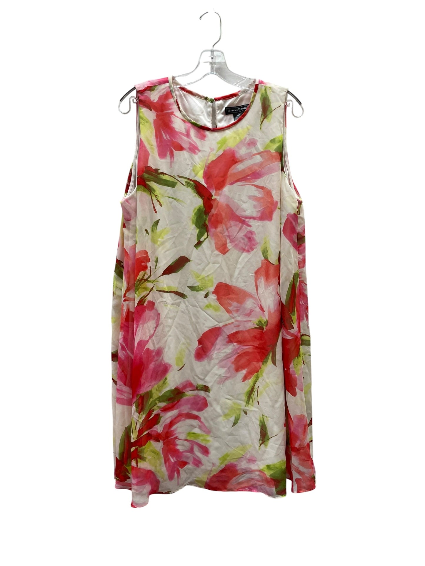Dress Casual Short By Jessica Howard In Red, Size:18