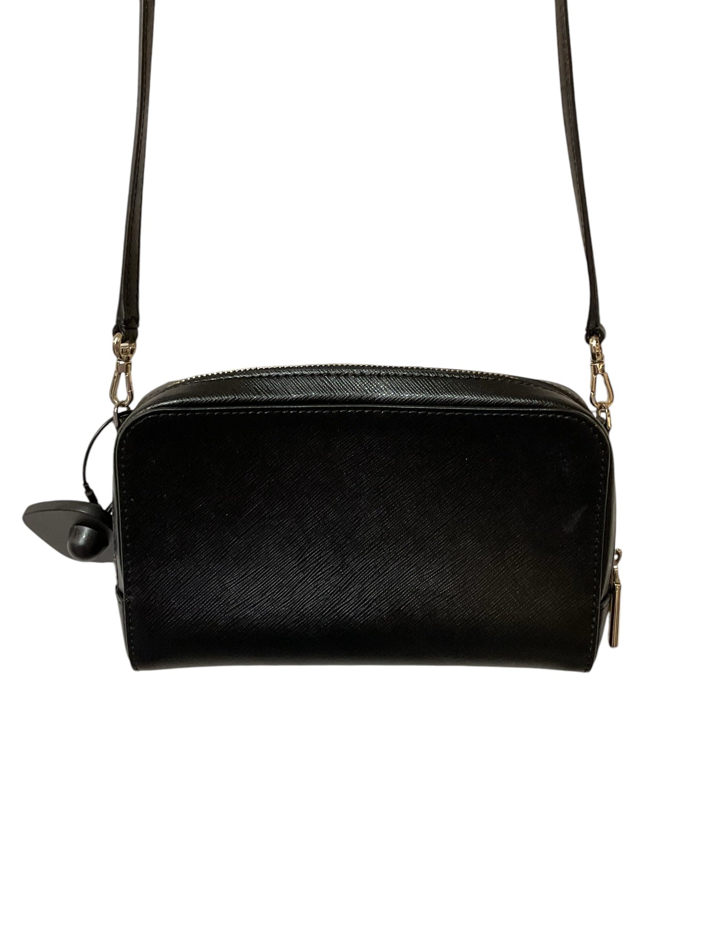 Crossbody Designer By Kate Spade In Black & Tan, Size:Small