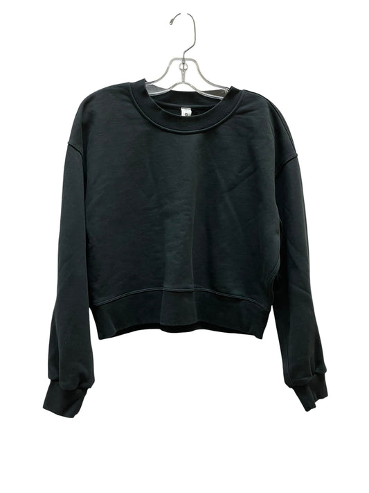 Athletic Sweatshirt Collar By Lululemon In Black, Size:4